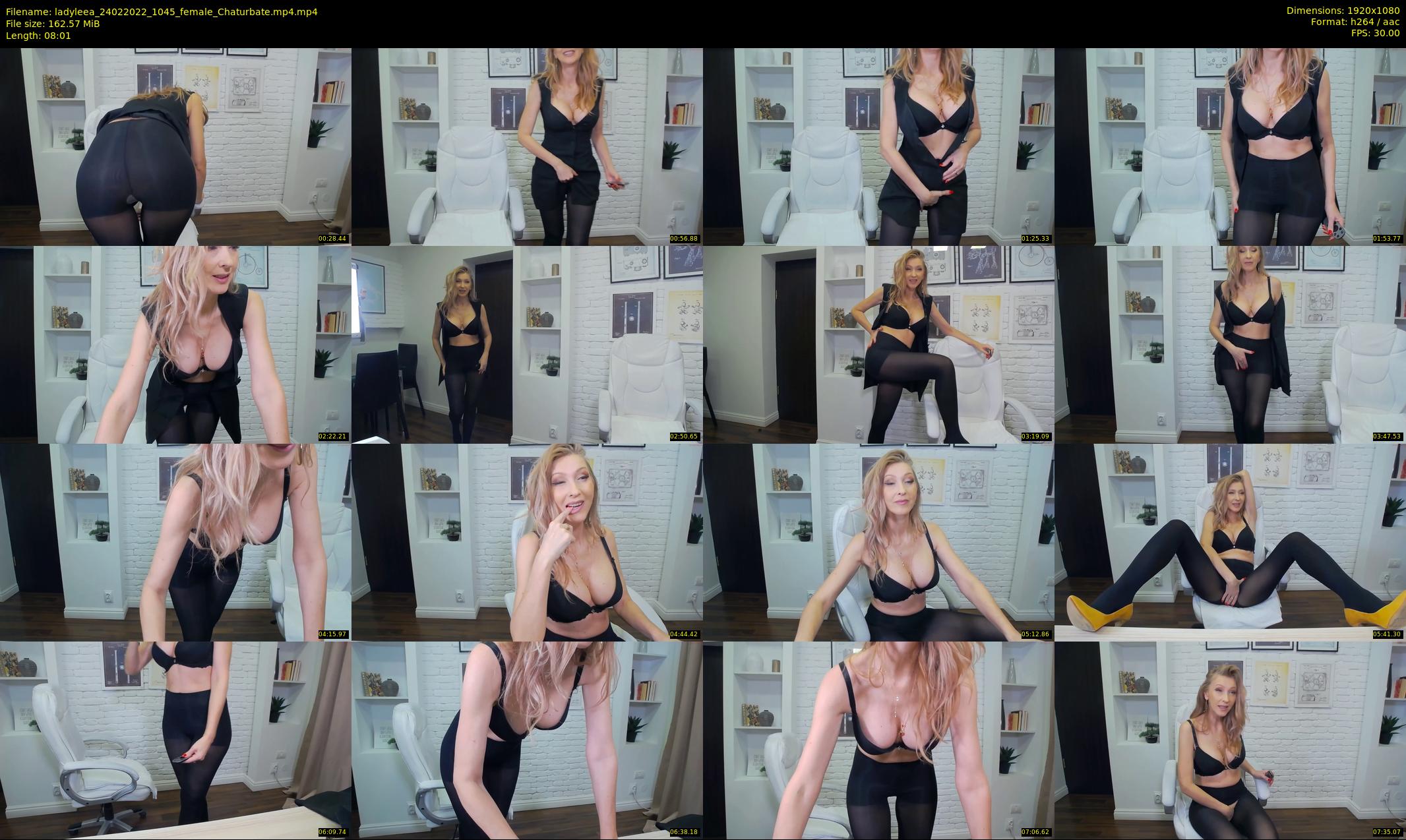 ladyleea — 9 minute Chaturbate female cam show recording, 1080p, Feb 24, 2022