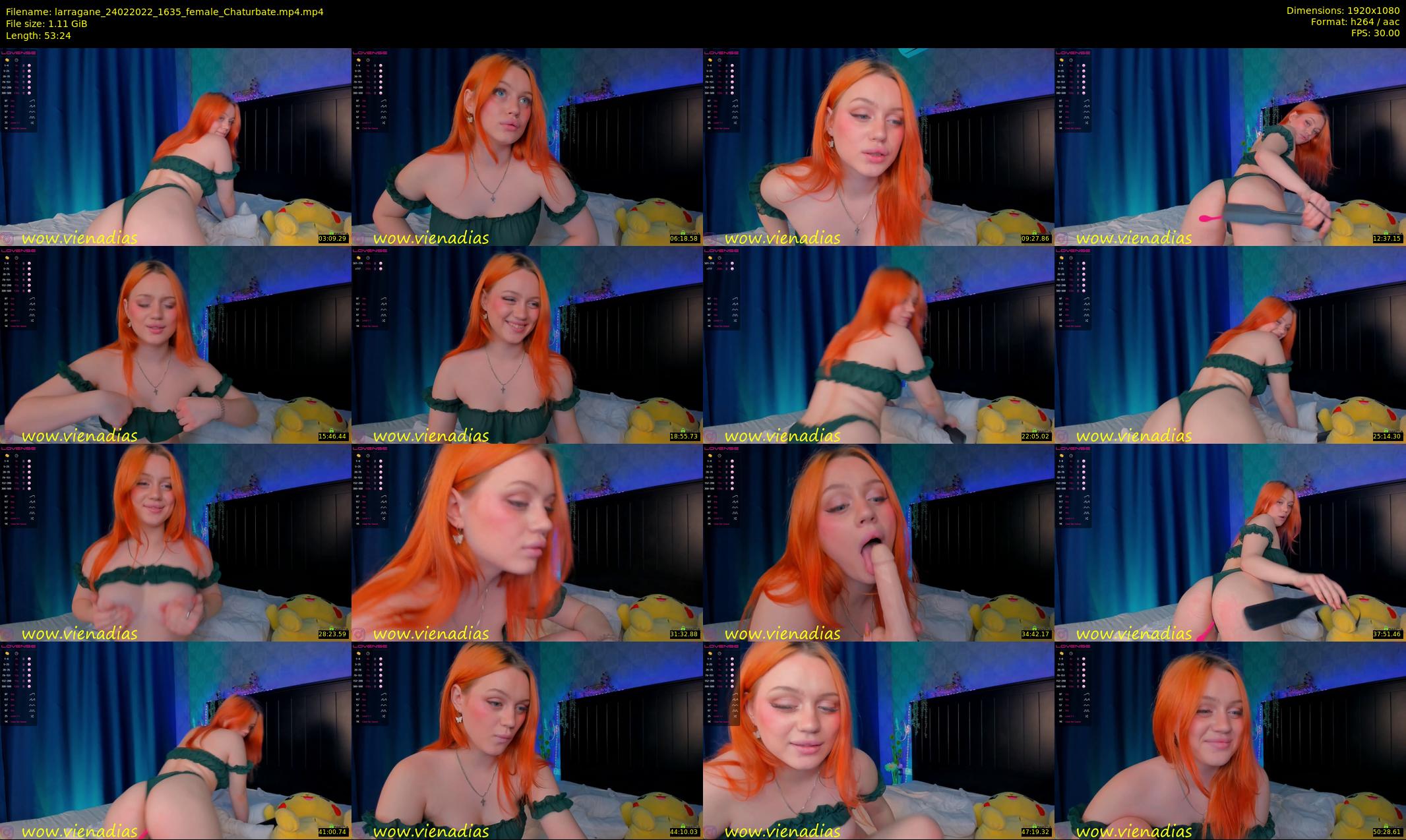 larragane — 54 minute Chaturbate couple cam show recording, 1080p, Feb 24, 2022