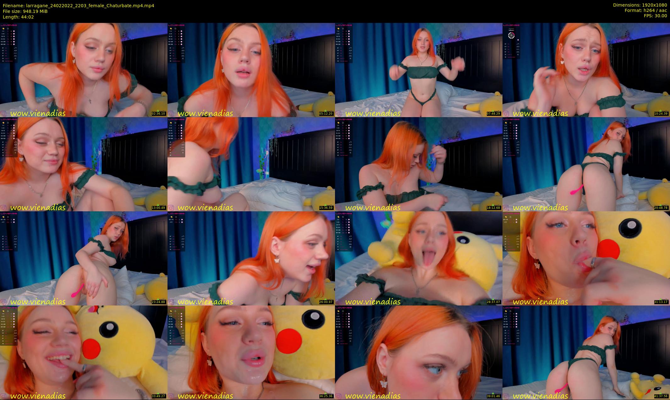 larragane — 45 minute Chaturbate couple cam show recording, 1080p, Feb 24, 2022