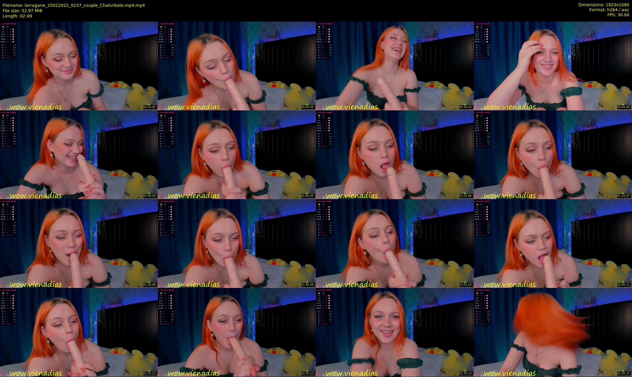 larragane — 3 minute Chaturbate couple cam show recording, 1080p, Feb 25, 2022