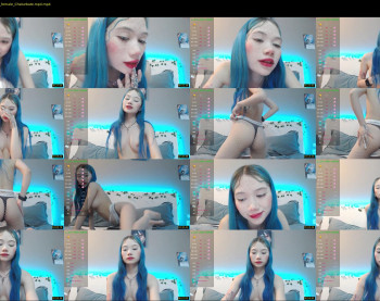 le_chan — 8 minute Chaturbate female cam show recording, 720p, Feb 24, 2022