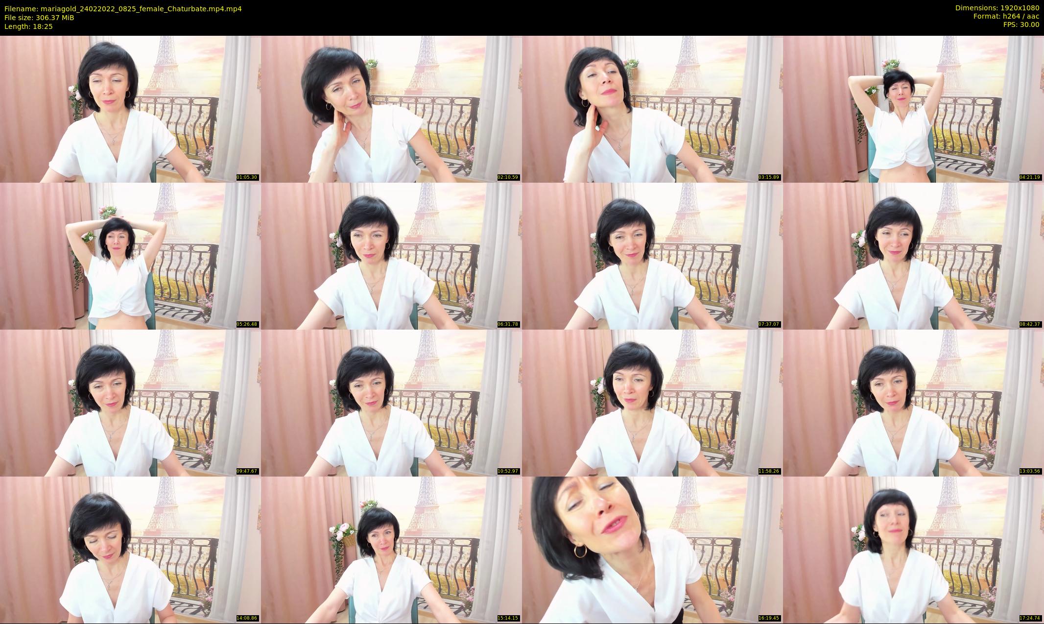 mariagold — 19 minute Chaturbate female cam show recording, 1080p, Feb 24, 2022