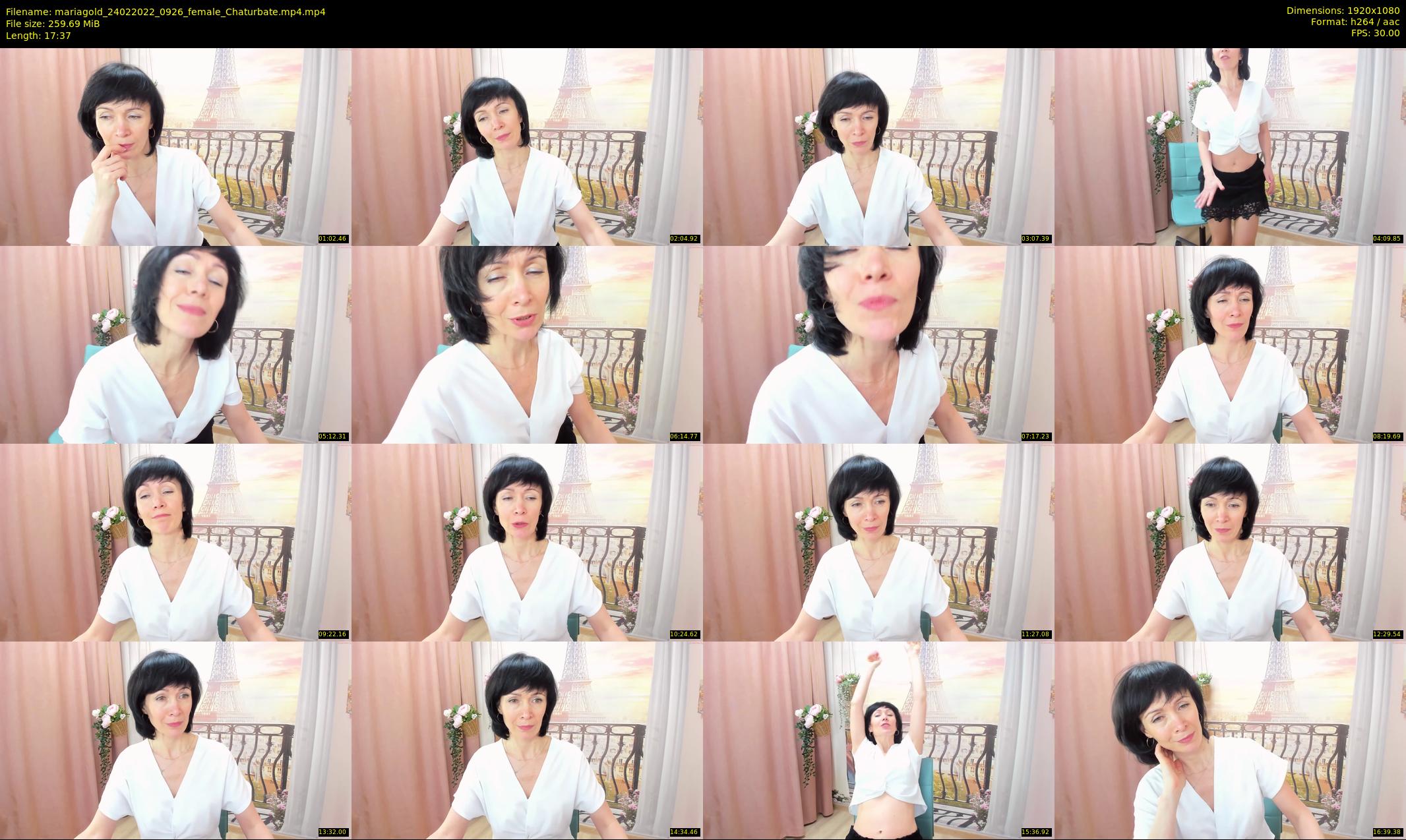mariagold — 18 minute Chaturbate female cam show recording, 1080p, Feb 24, 2022