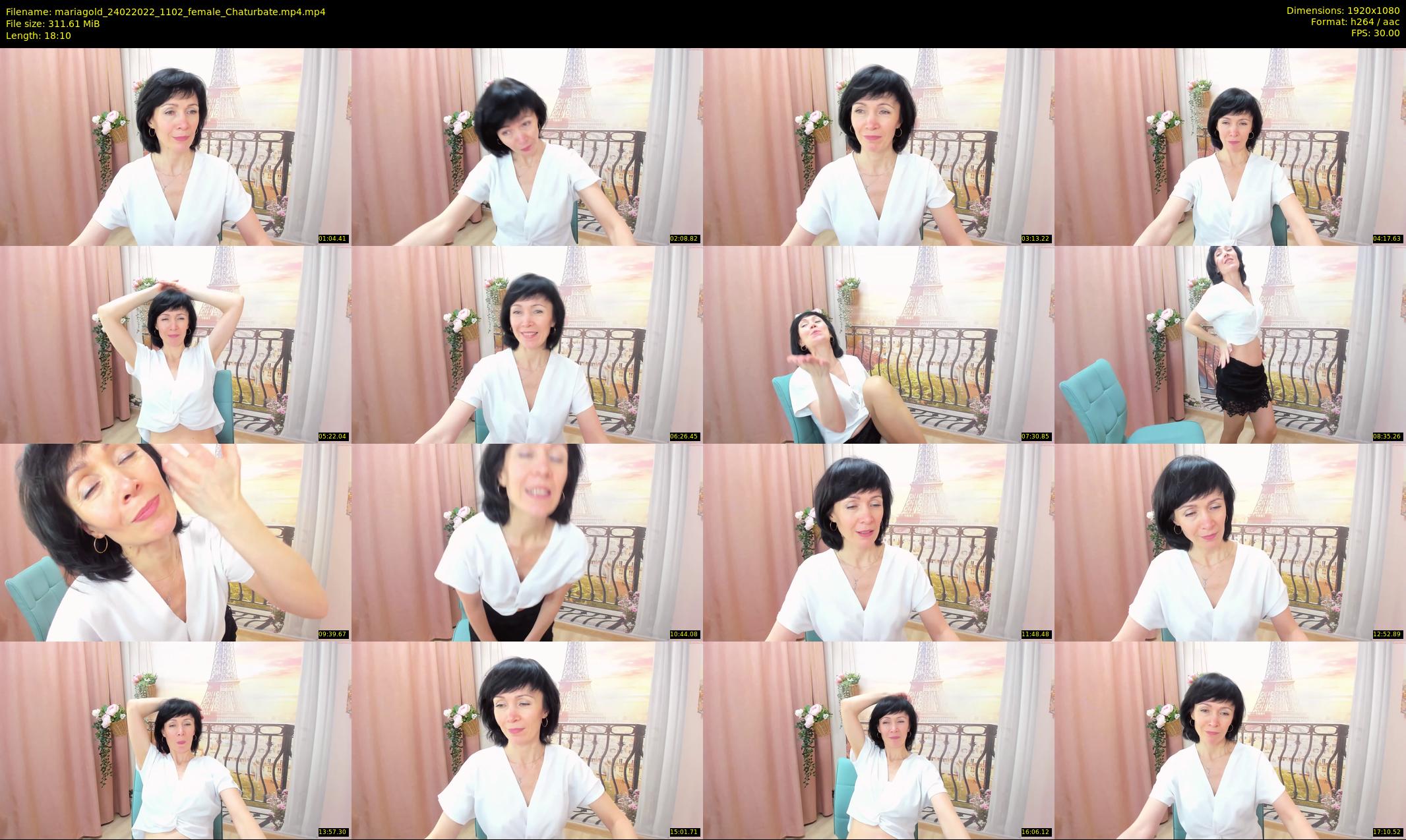mariagold — 19 minute Chaturbate female cam show recording, 1080p, Feb 24, 2022