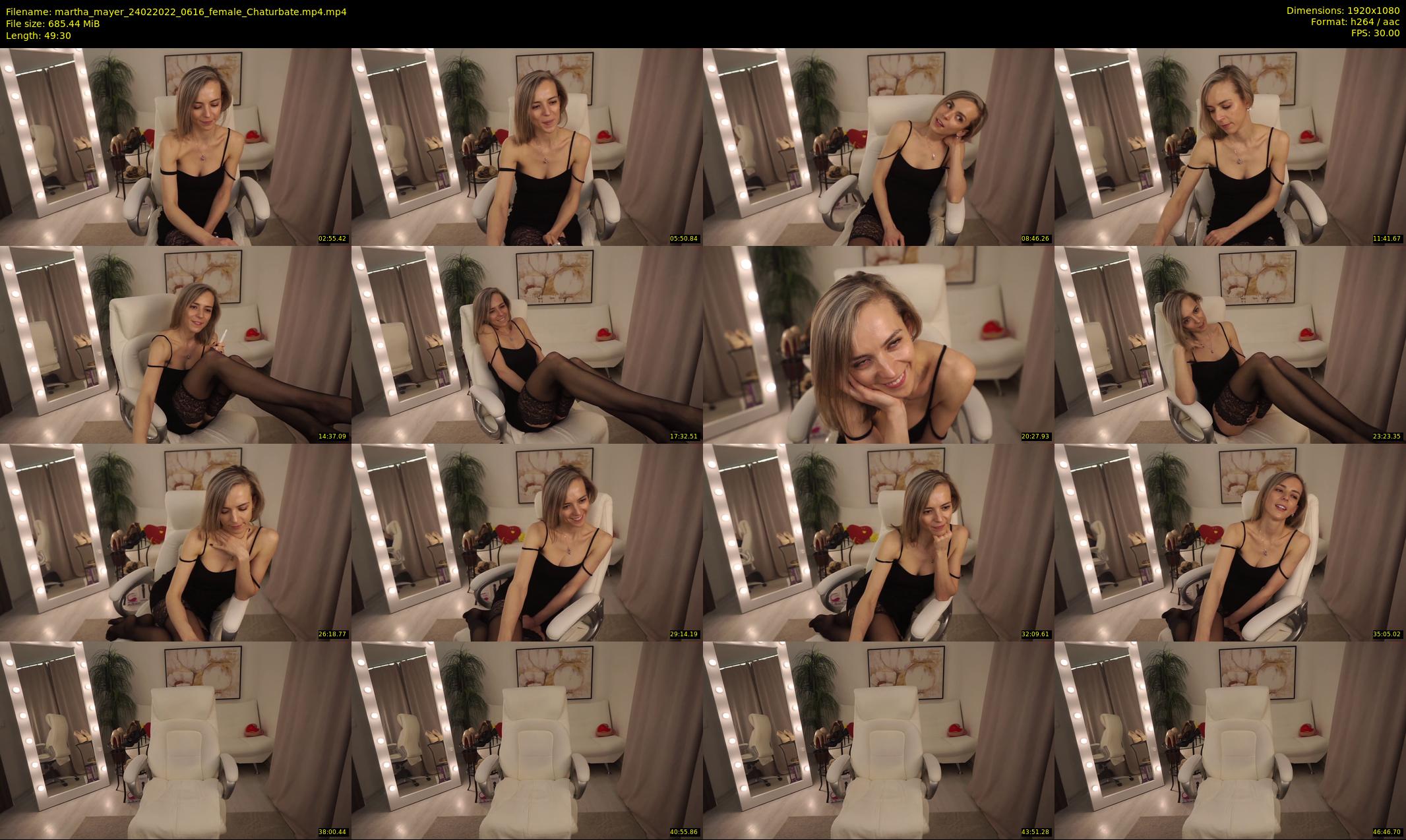 martha_mayer — 50 minute Chaturbate female cam show recording, 1080p, Feb 24, 2022