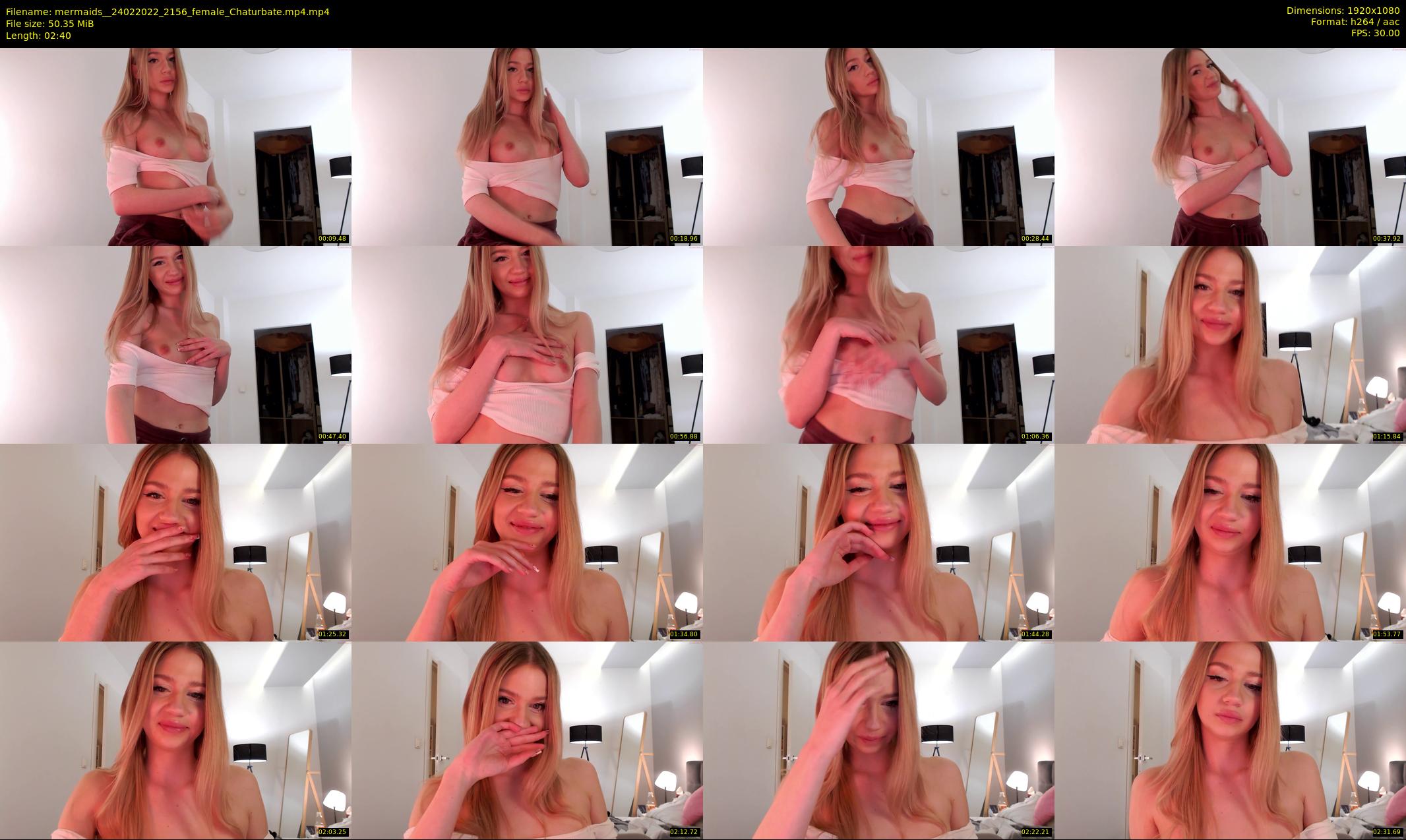mermaids_ — 3 minute Chaturbate female cam show recording, 1080p, Feb 24, 2022