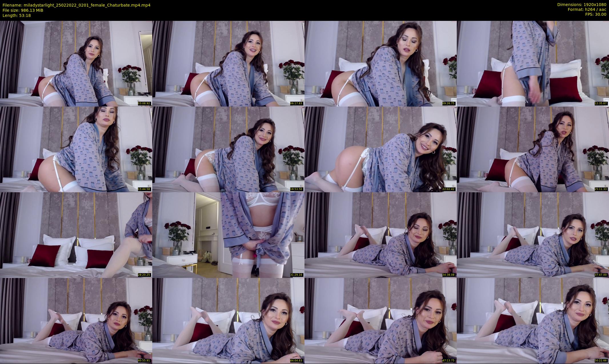 miladystarlight — 54 minute Chaturbate female cam show recording, 1080p, Feb 25, 2022