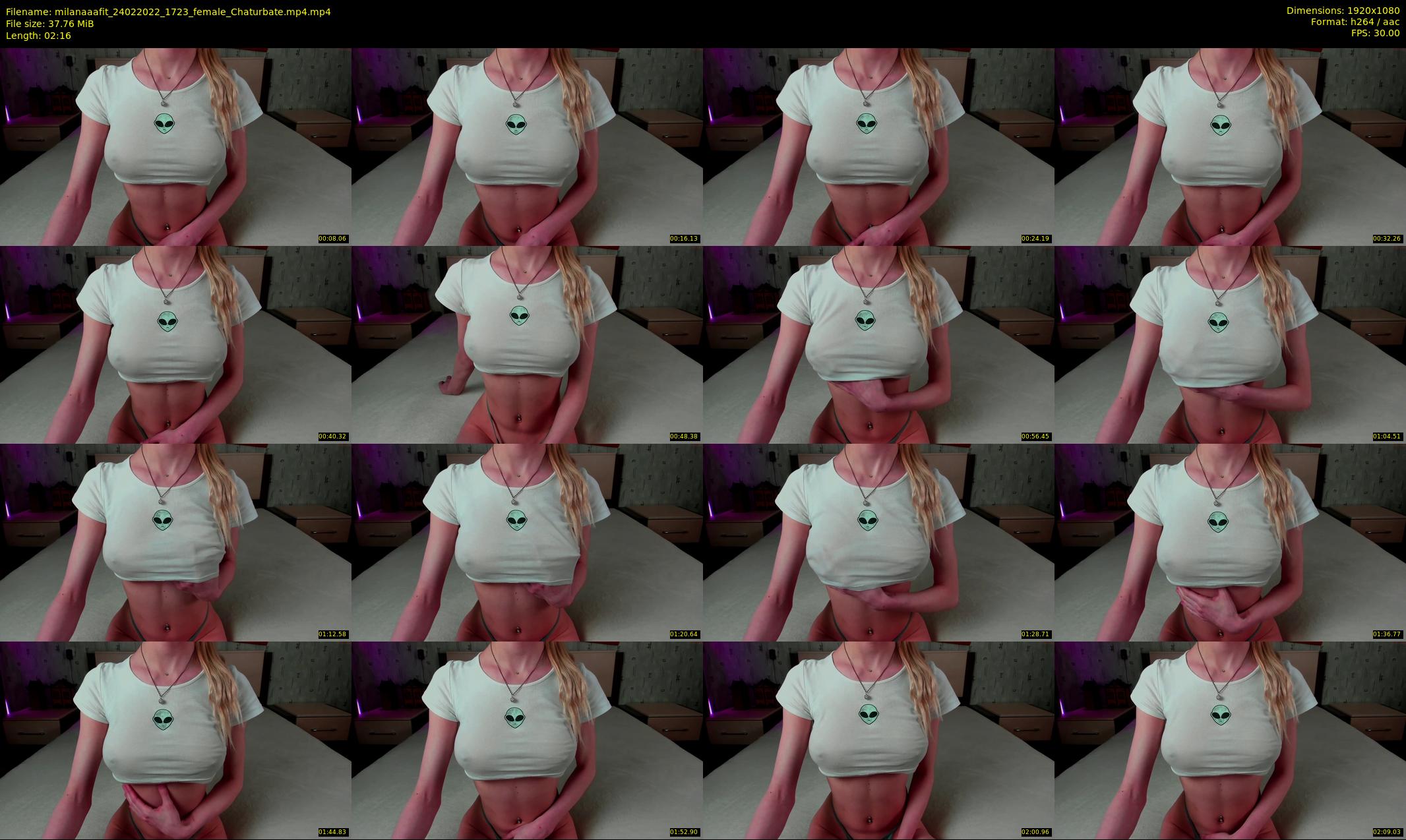milanaaafit — 3 minute Chaturbate couple cam show recording, 1080p, Feb 24, 2022