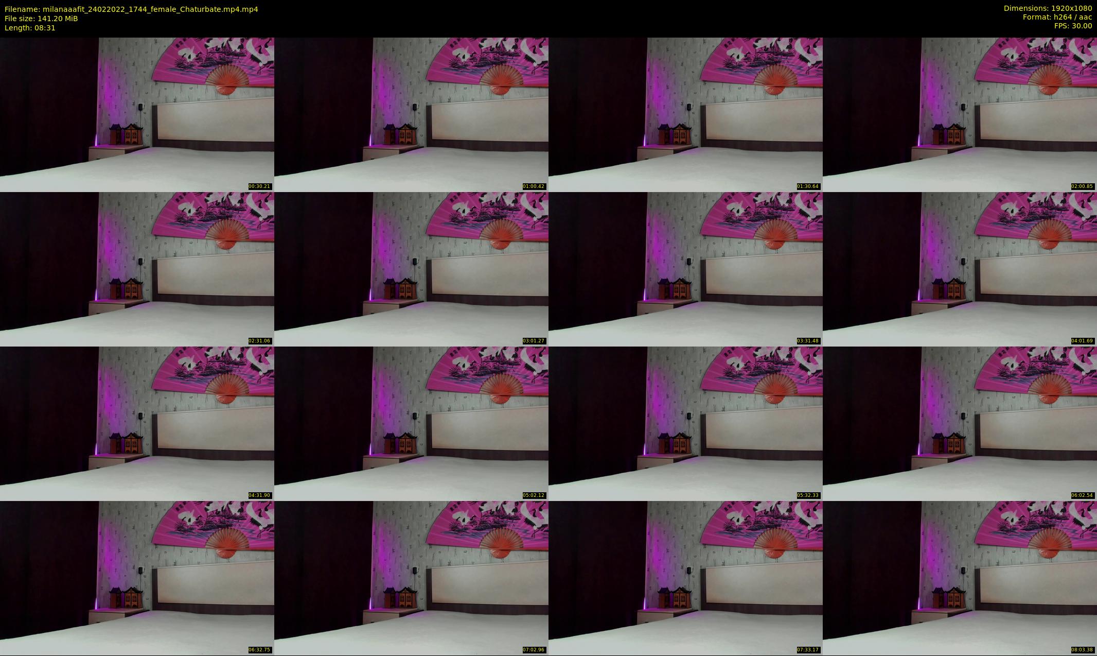 milanaaafit — 9 minute Chaturbate couple cam show recording, 1080p, Feb 24, 2022