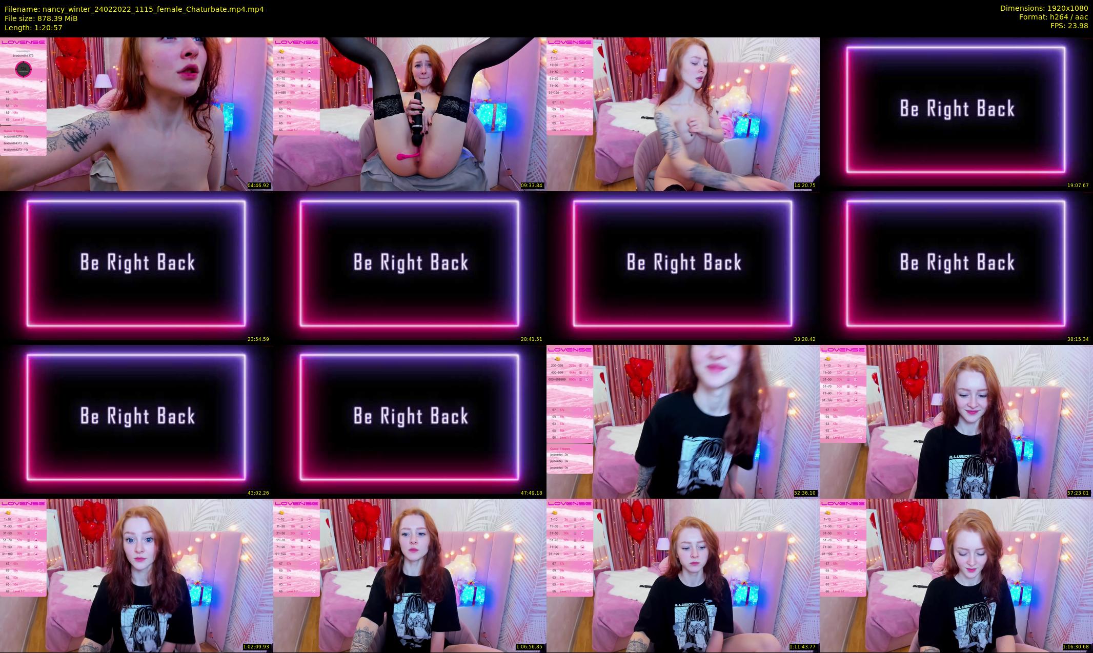 nancy_winter — 81 minute Chaturbate female cam show recording, 1080p, Feb 24, 2022