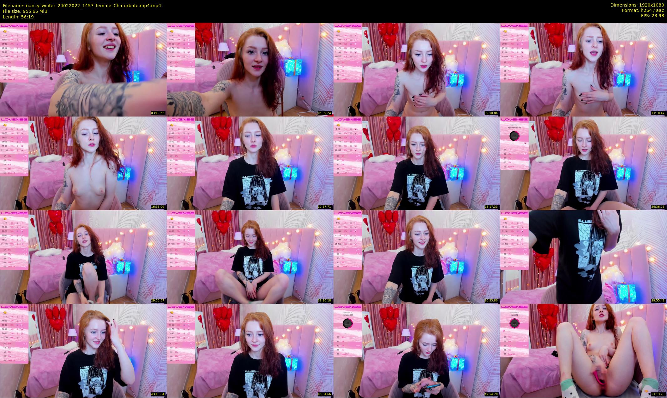 nancy_winter — 57 minute Chaturbate female cam show recording, 1080p, Feb 24, 2022
