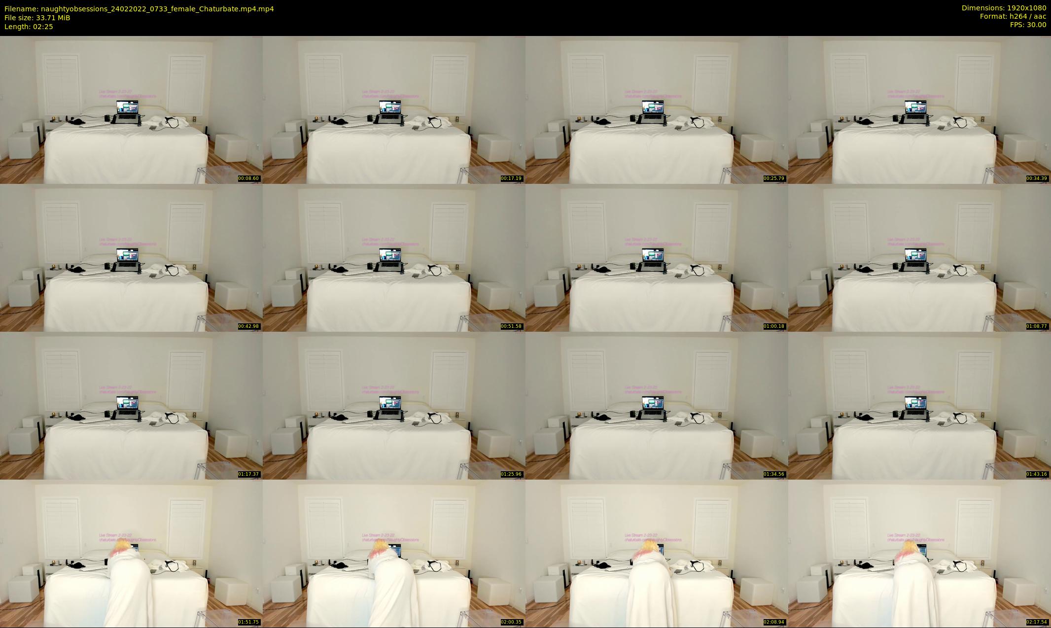 naughtyobsessions — 3 minute Chaturbate female cam show recording, 1080p, Feb 24, 2022