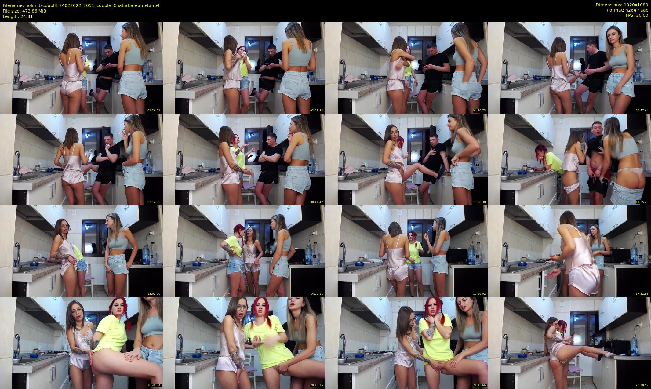 nolimitscoupl3 — 25 minute Chaturbate couple cam show recording, 1080p, Feb 24, 2022