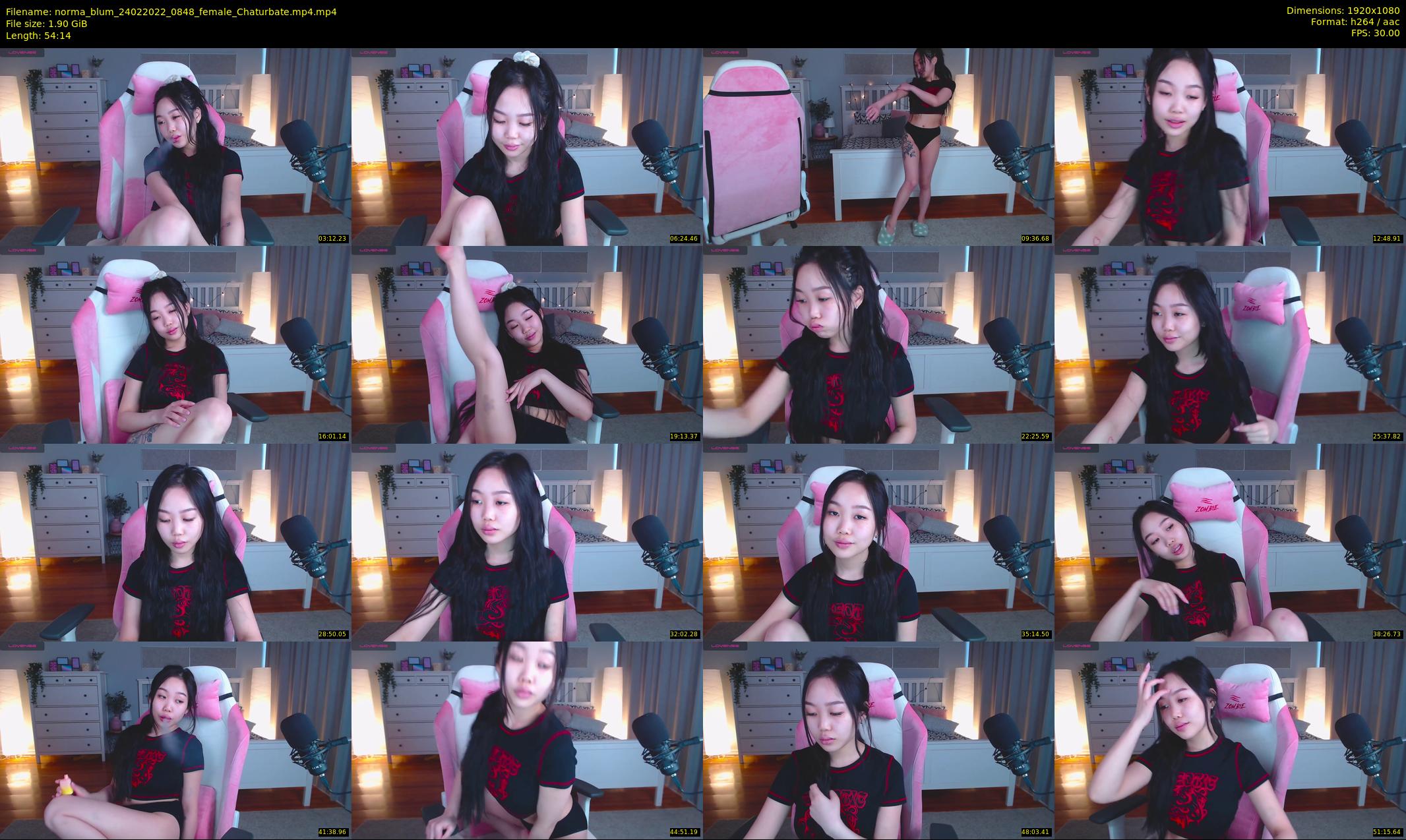norma_blum — 55 minute Chaturbate female cam show recording, 1080p, Feb 24, 2022