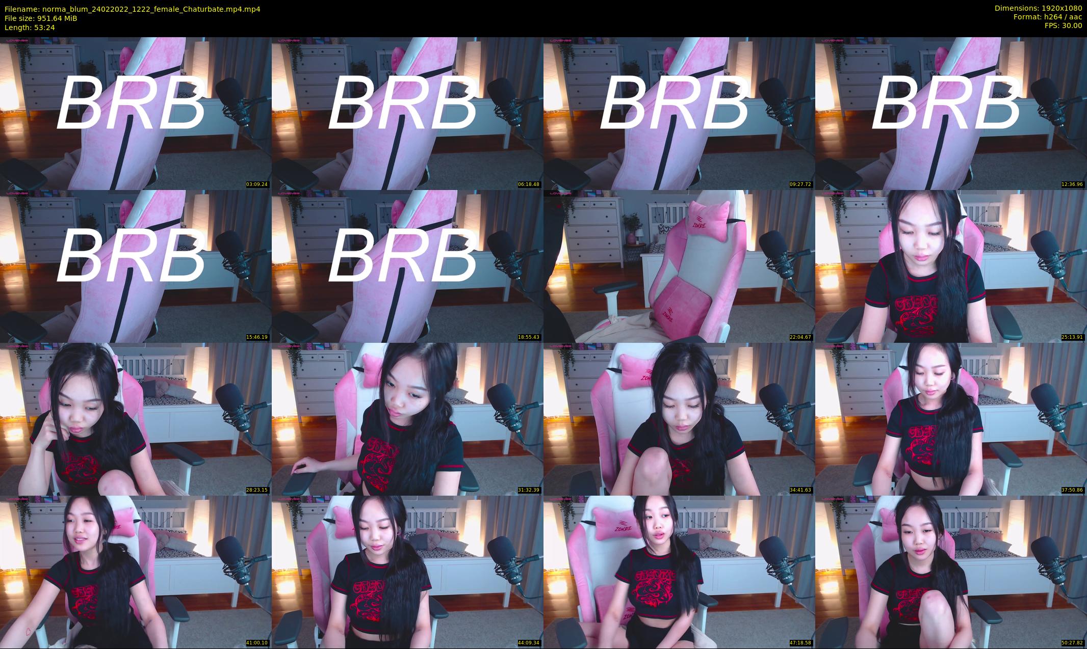 norma_blum — 54 minute Chaturbate female cam show recording, 1080p, Feb 24, 2022