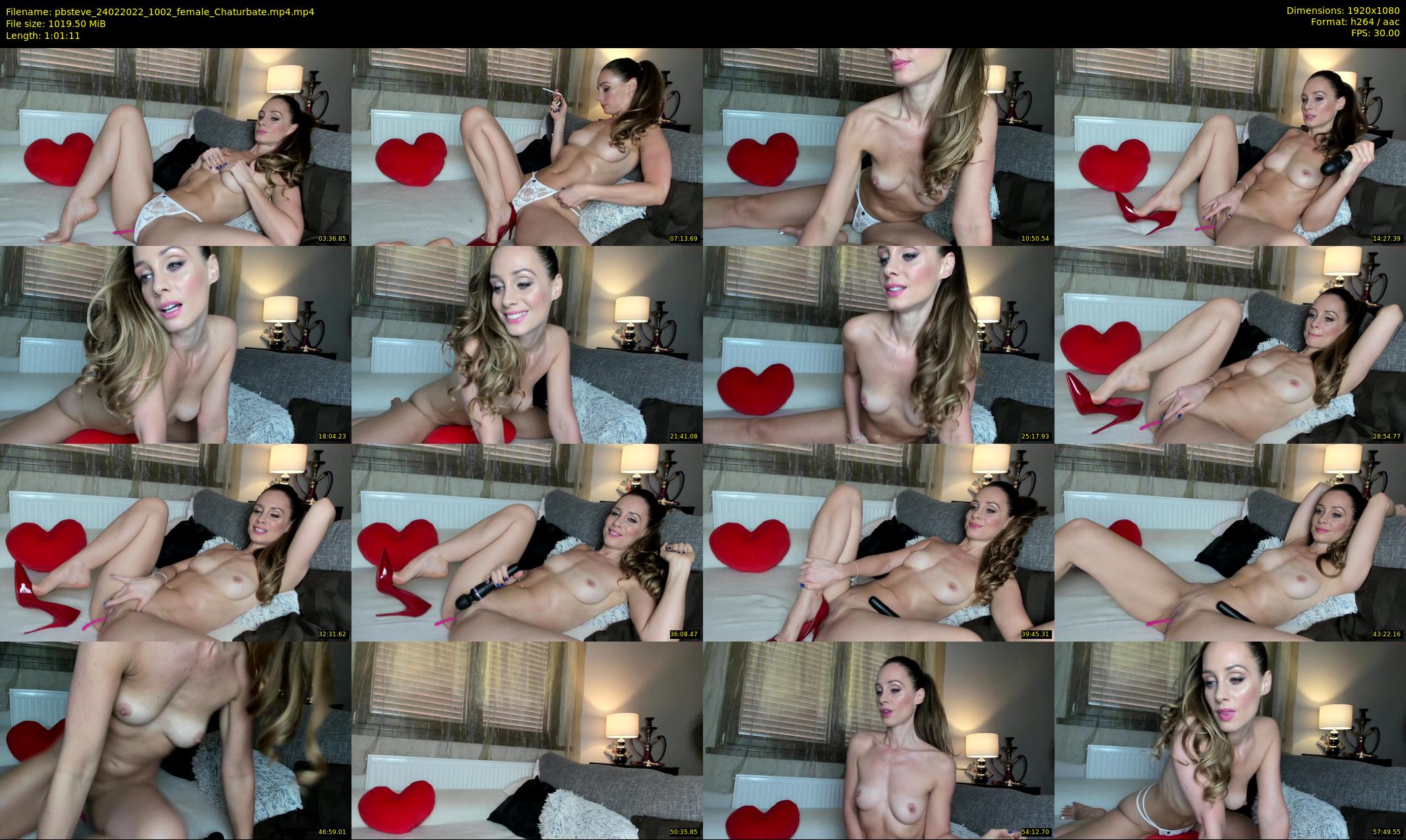 pbsteve — 62 minute Chaturbate couple cam show recording, 1080p, Feb 24, 2022