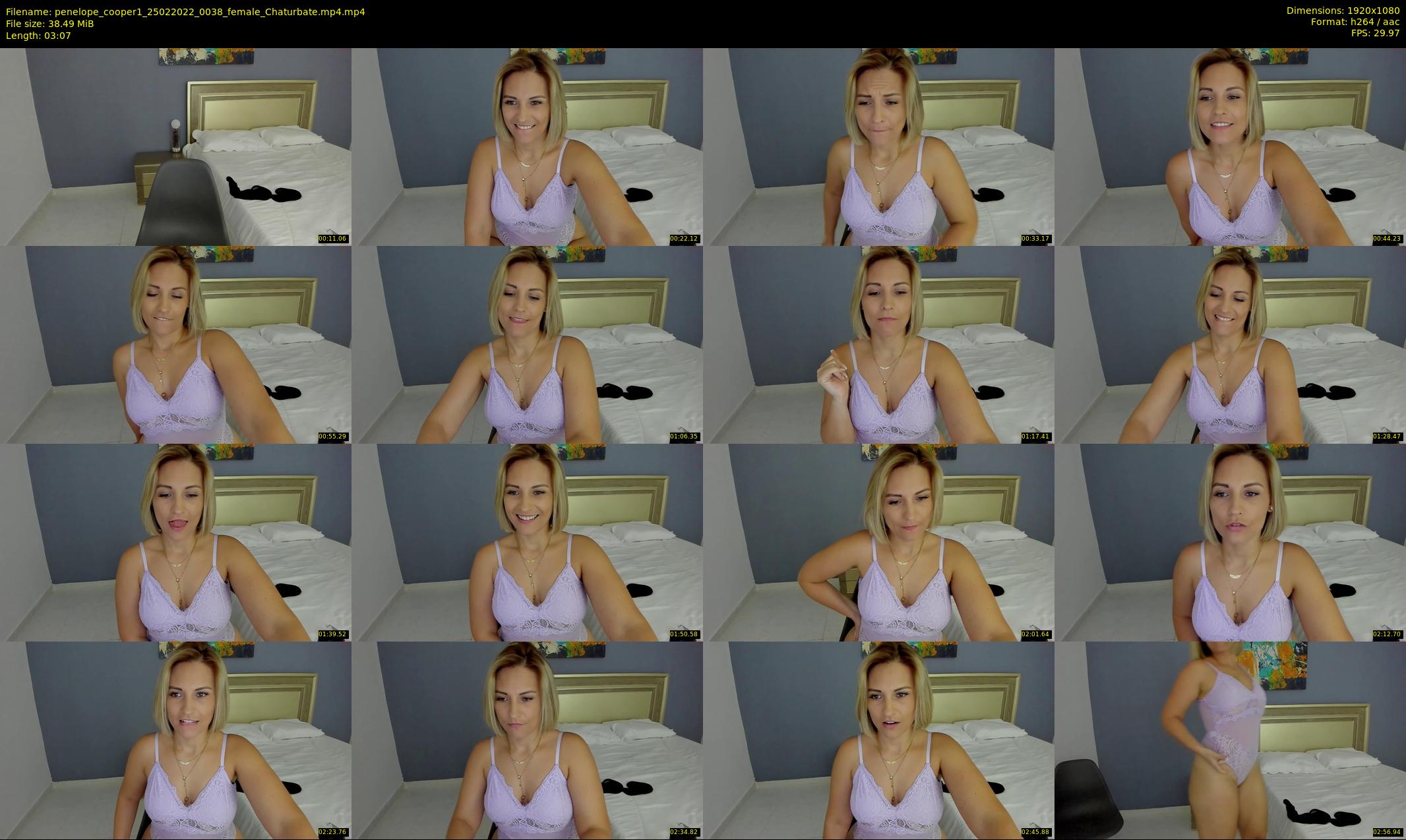penelope_cooper1 — 4 minute Chaturbate female cam show recording, 1080p, Feb 25, 2022