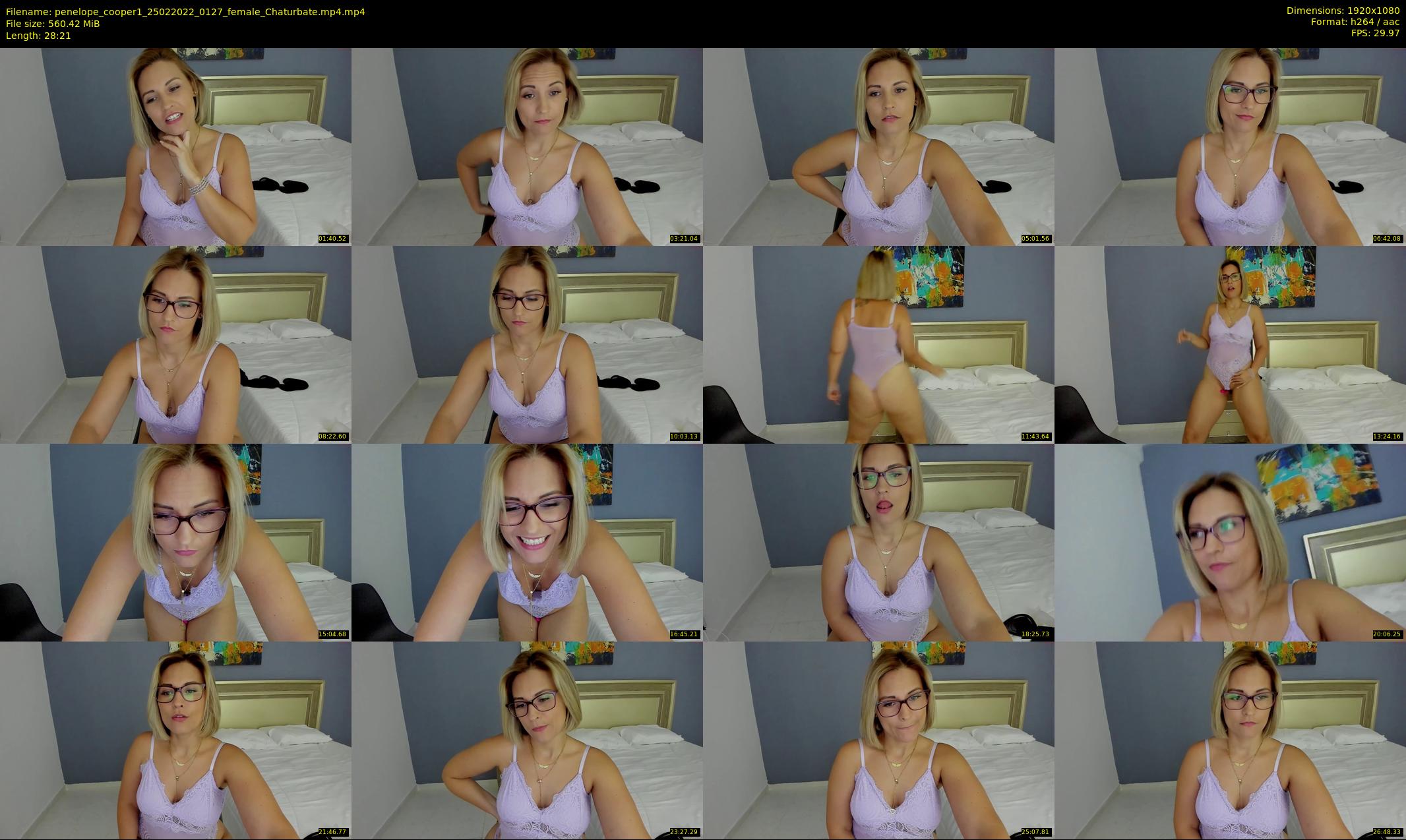 penelope_cooper1 — 29 minute Chaturbate female cam show recording, 1080p, Feb 25, 2022