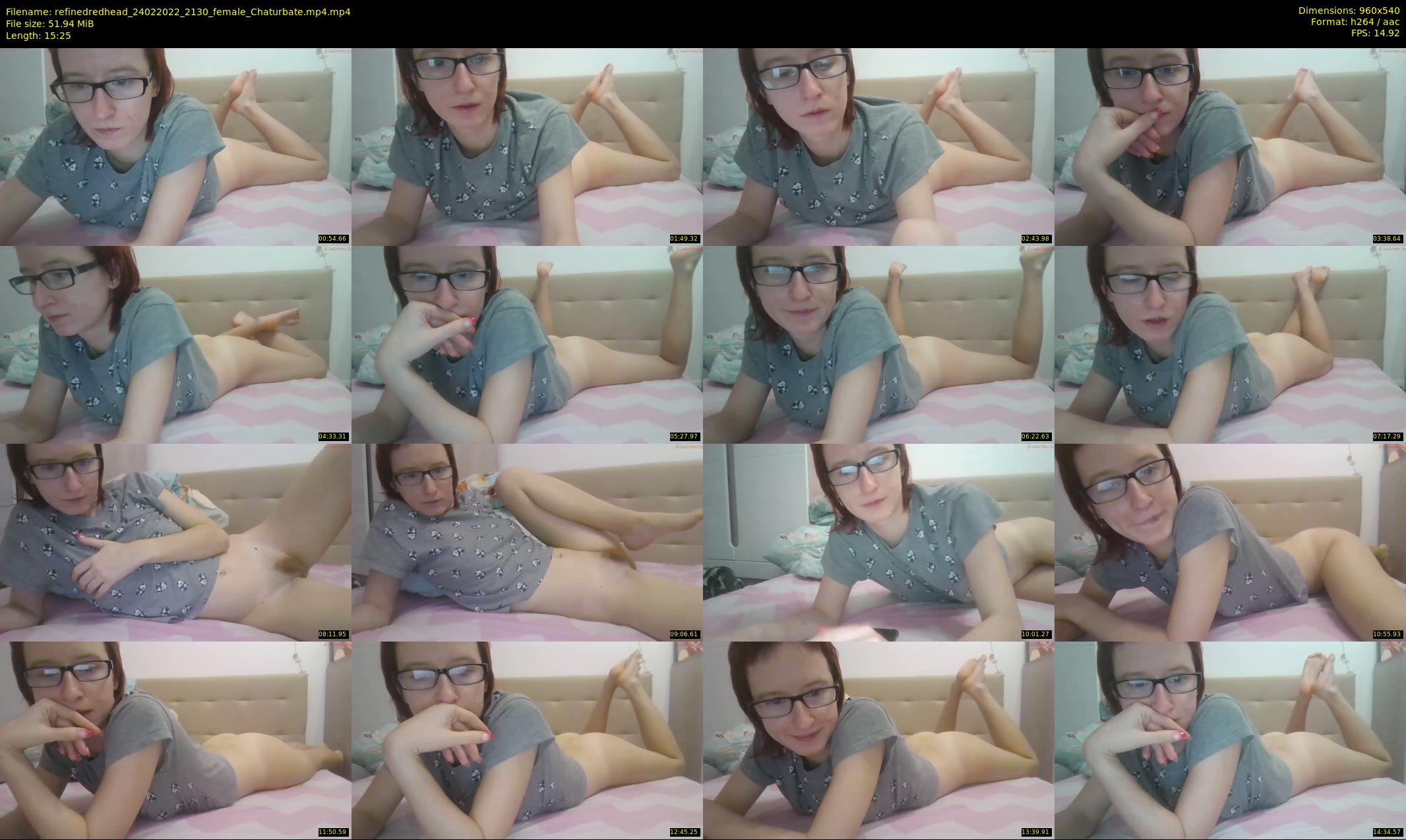 refinedredhead — 16 minute Chaturbate female cam show recording, 480p, Feb 24, 2022