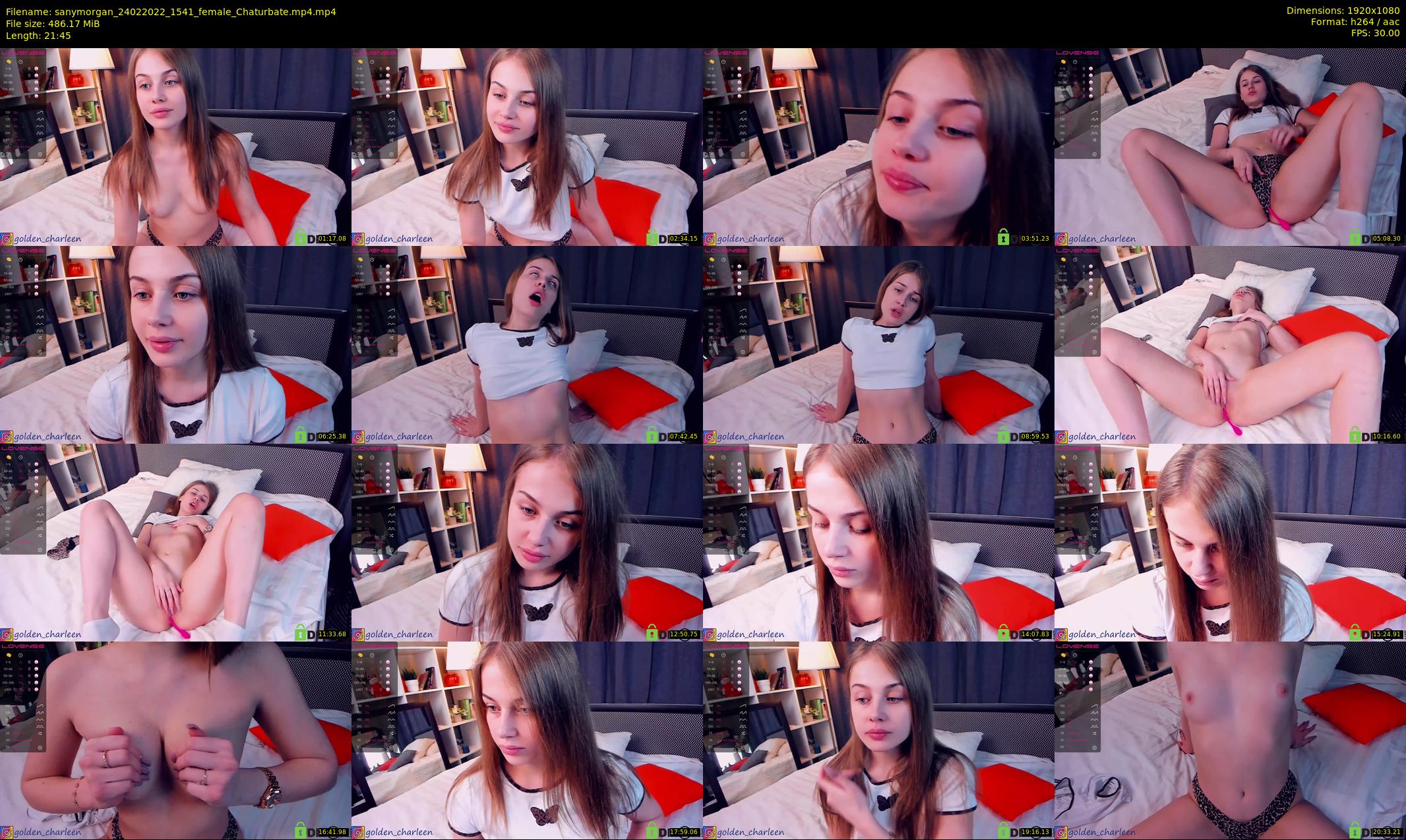 sanymorgan — 22 minute Chaturbate couple cam show recording, 1080p, Feb 24, 2022
