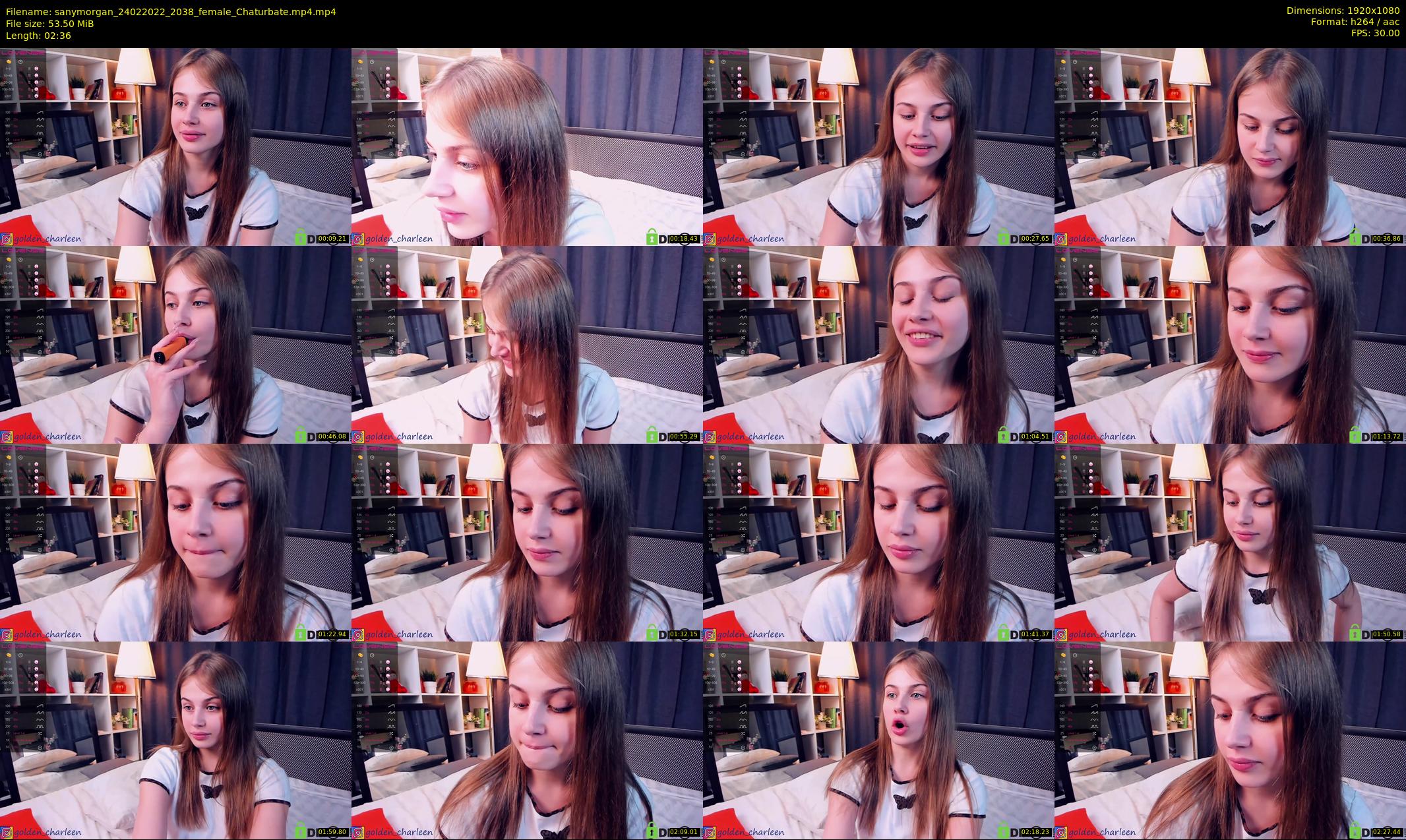 sanymorgan — 3 minute Chaturbate couple cam show recording, 1080p, Feb 24, 2022