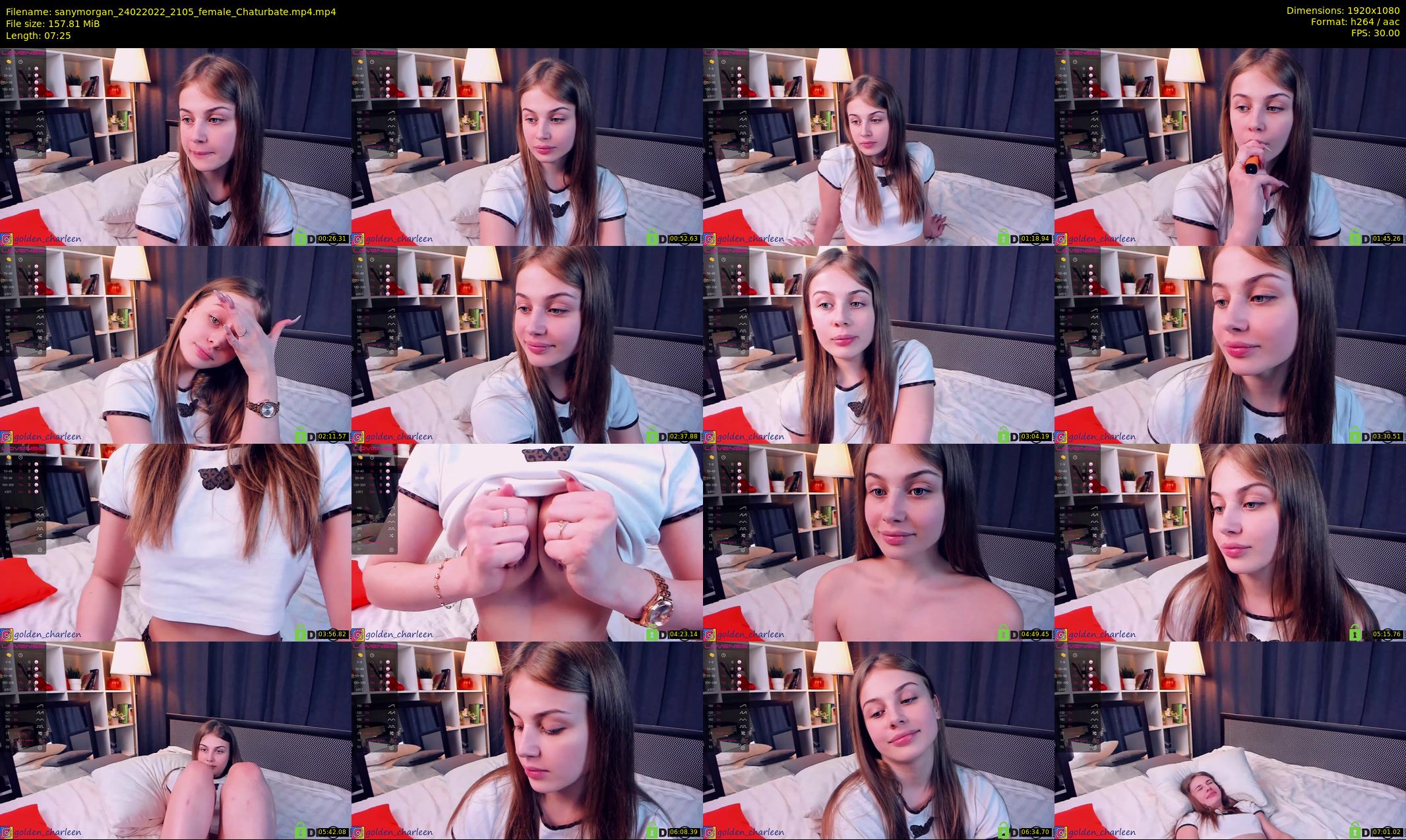 sanymorgan — 8 minute Chaturbate couple cam show recording, 1080p, Feb 24, 2022