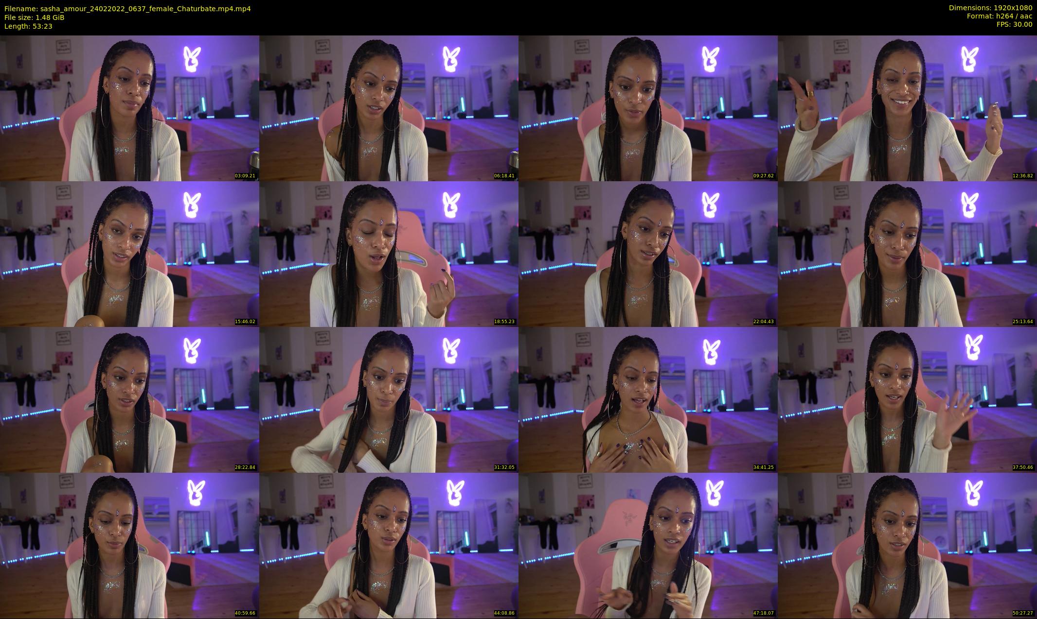 sasha_amour — 54 minute Chaturbate female cam show recording, 1080p, Feb 24, 2022