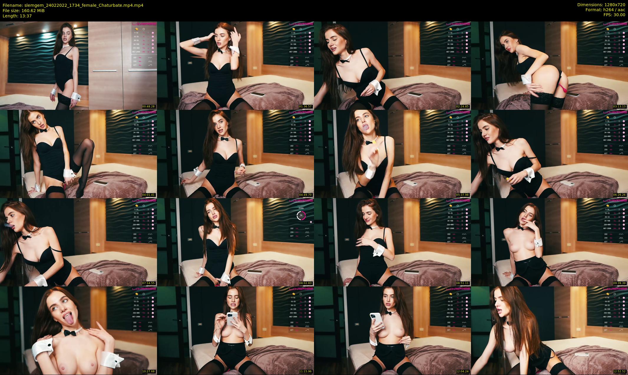slemgem — 14 minute Chaturbate couple cam show recording, 720p, Feb 24, 2022
