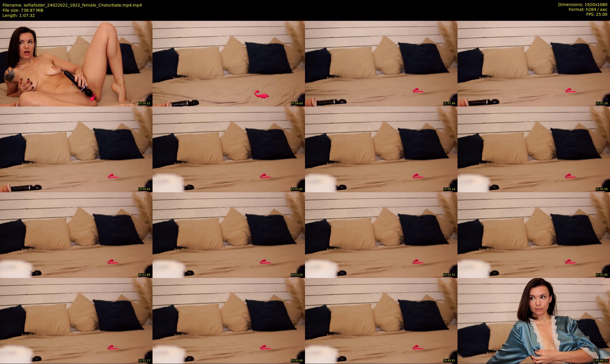 sofiafoster — 68 minute Chaturbate female cam show recording, 1080p, Feb 24, 2022