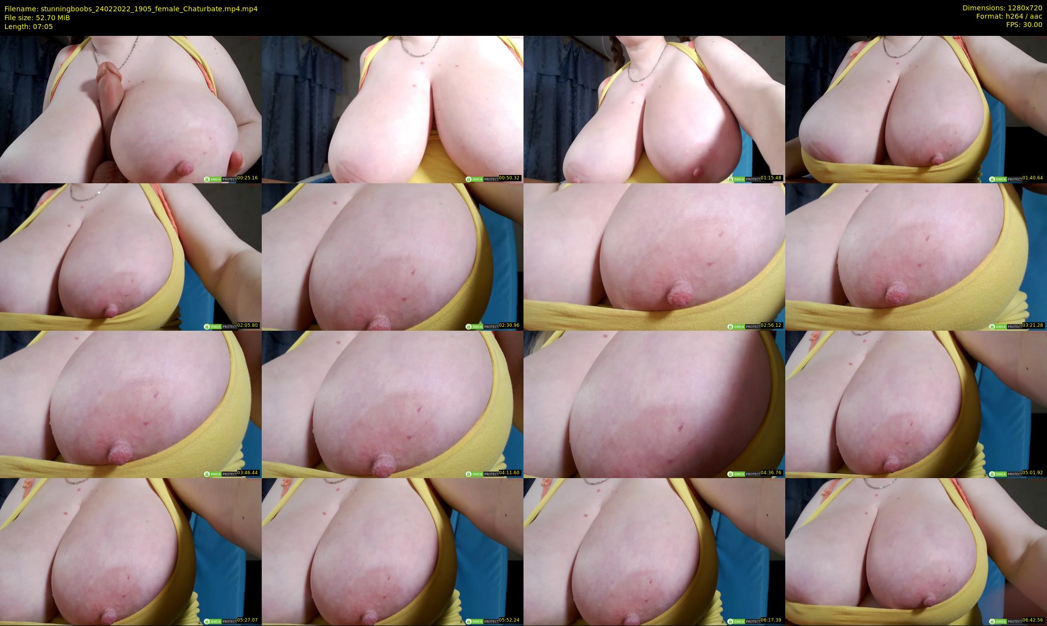 stunningboobs — 8 minute Chaturbate female cam show recording, 720p, Feb 24, 2022