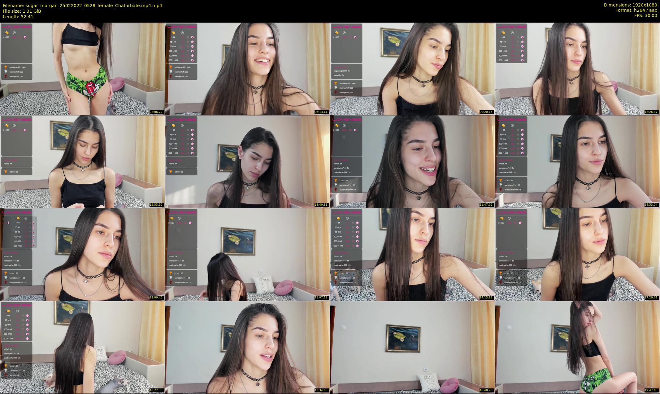 sugar_morgan — 53 minute Chaturbate female cam show recording, 1080p, Feb 25, 2022