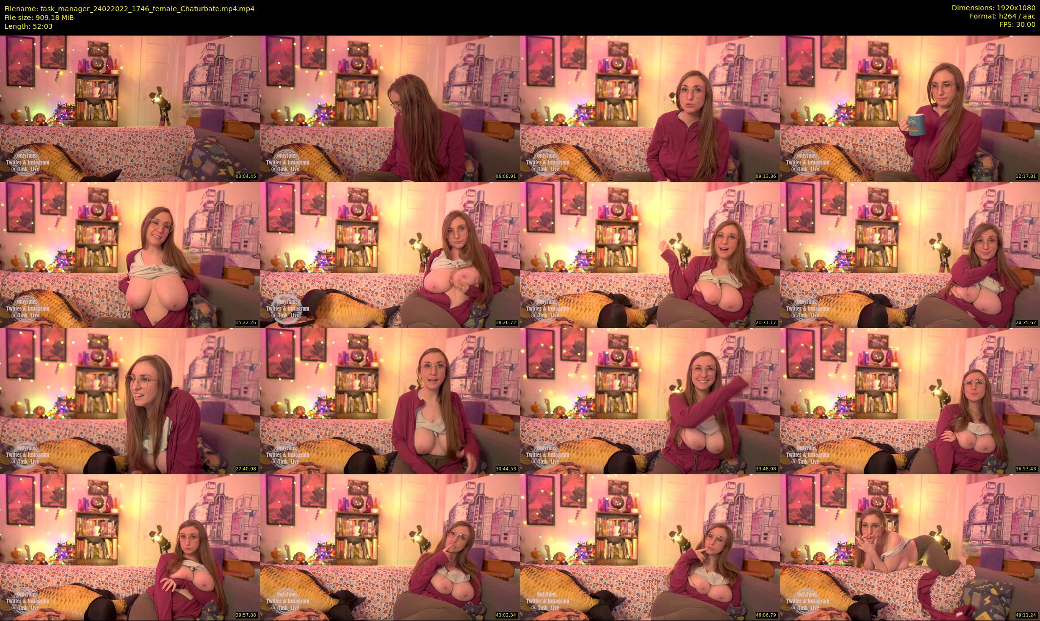 task_manager — 53 minute Chaturbate couple cam show recording, 1080p, Feb 24, 2022