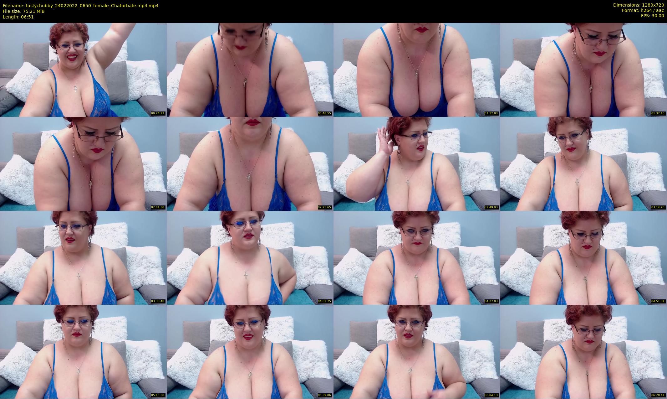 tastychubby — 7 minute Chaturbate female cam show recording, 720p, Feb 24, 2022