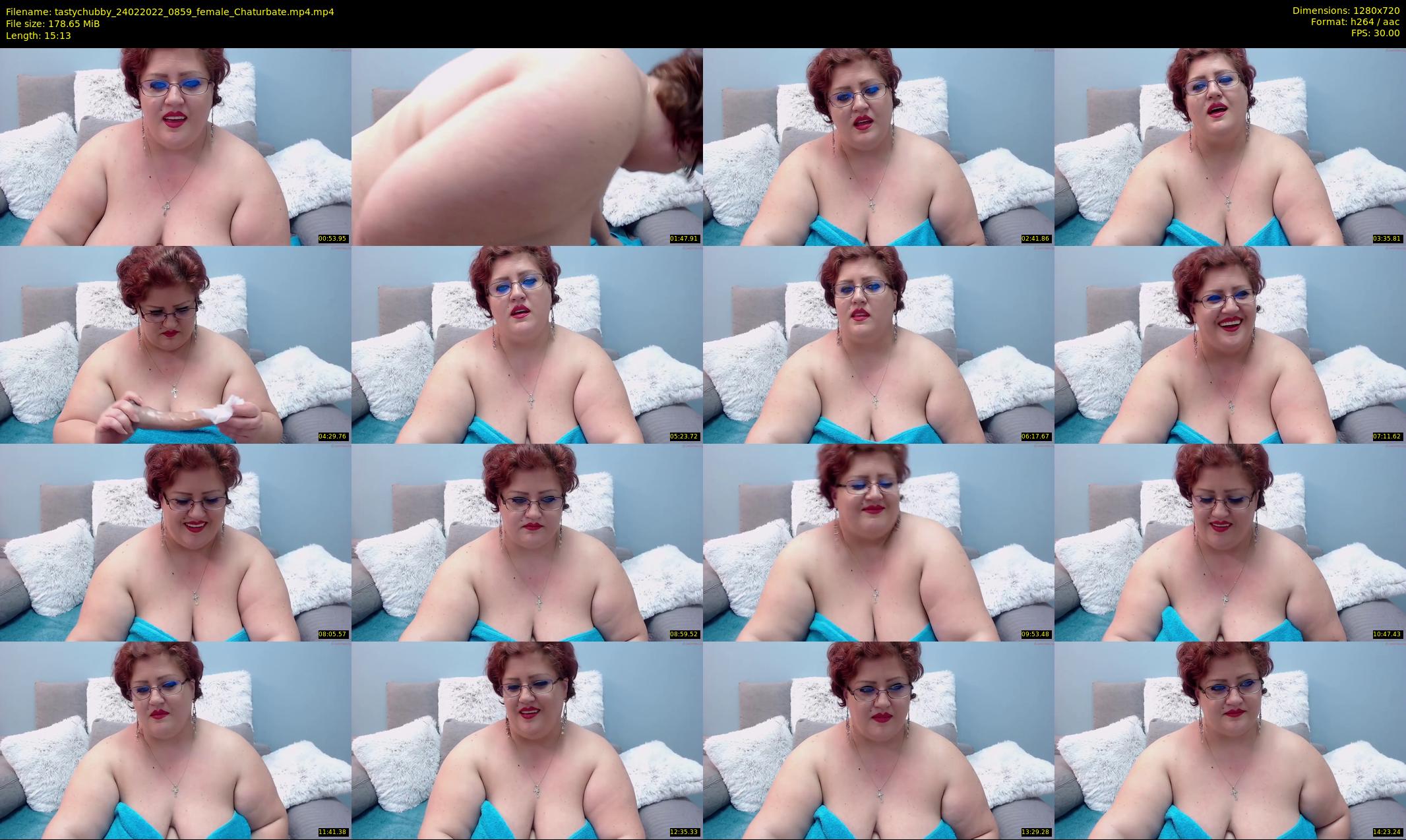 tastychubby — 16 minute Chaturbate female cam show recording, 720p, Feb 24, 2022