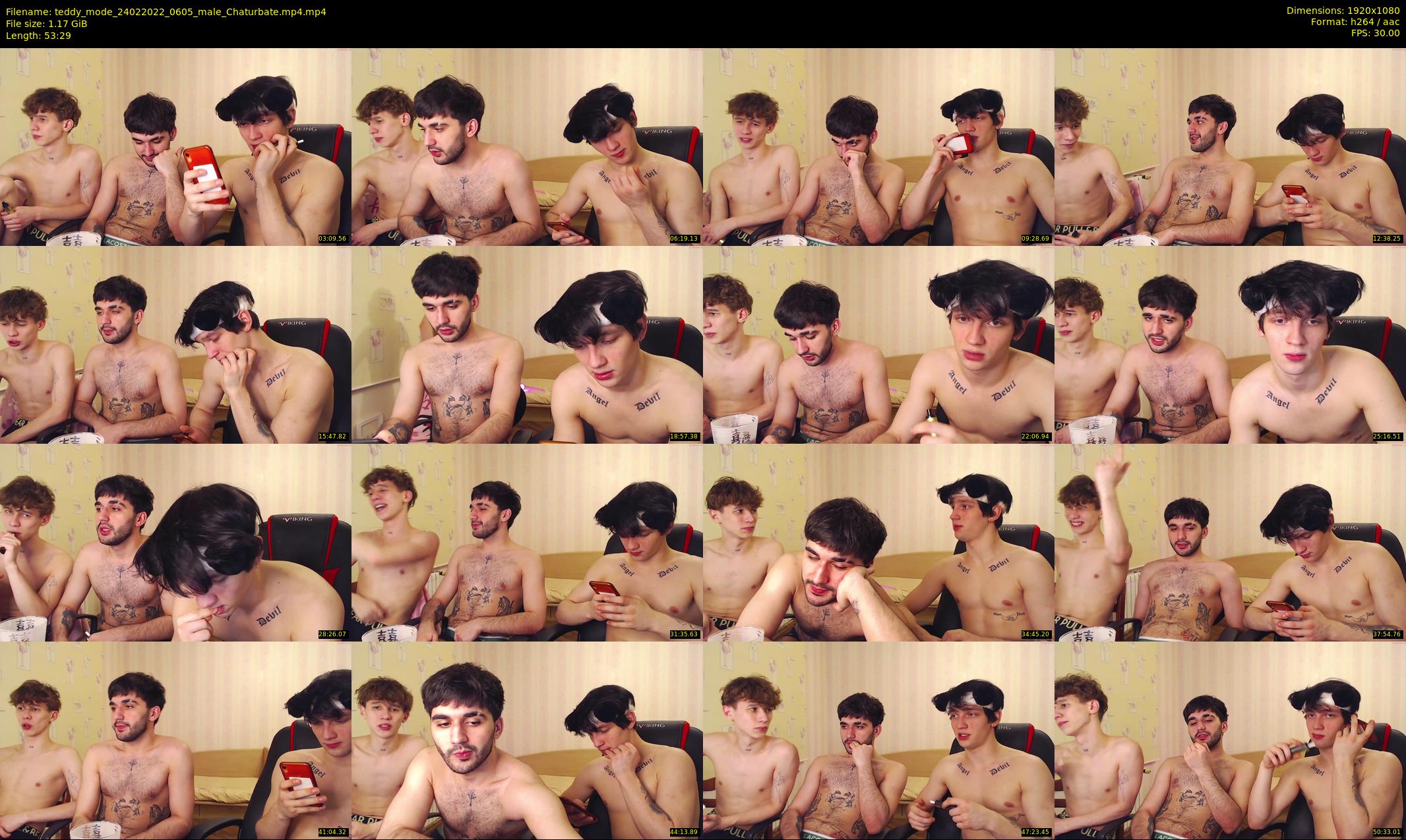 teddy_mode — 54 minute Chaturbate couple cam show recording, 1080p, Feb 24, 2022