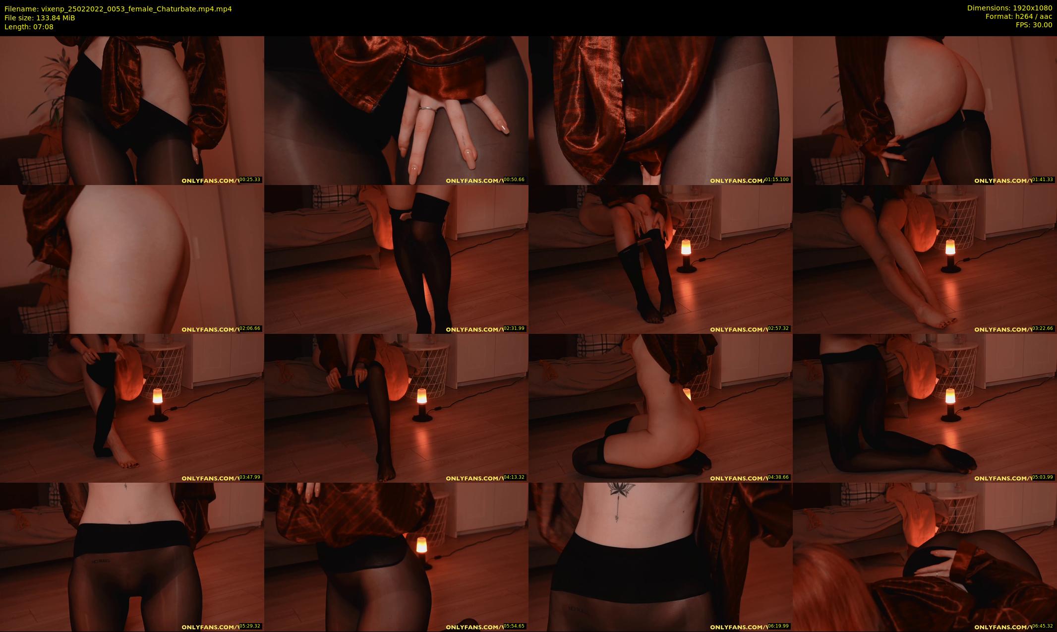 vixenp — 8 minute Chaturbate female cam show recording, 1080p, Feb 25, 2022
