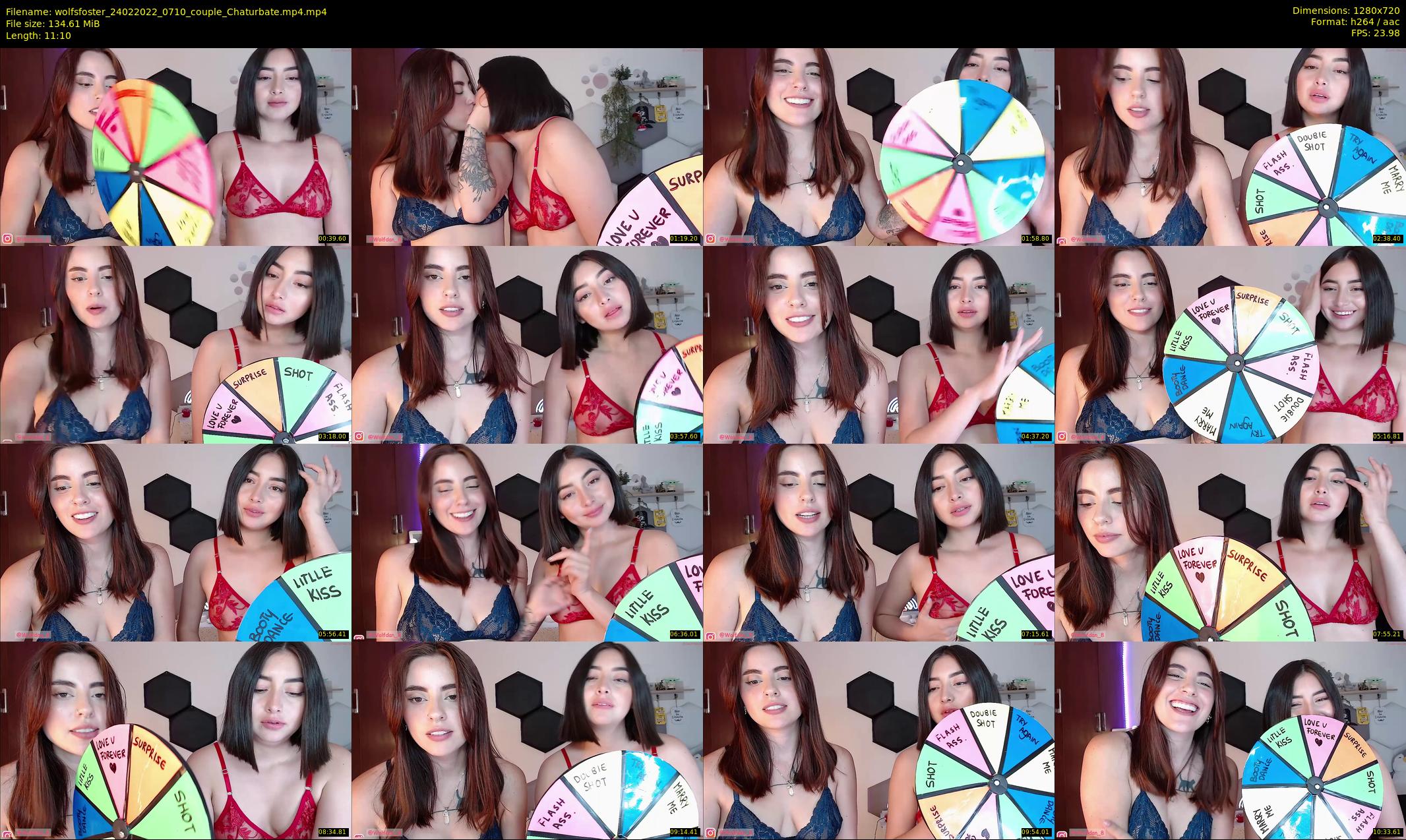 wolfsfoster — 12 minute Chaturbate couple cam show recording, 720p, Feb 24, 2022