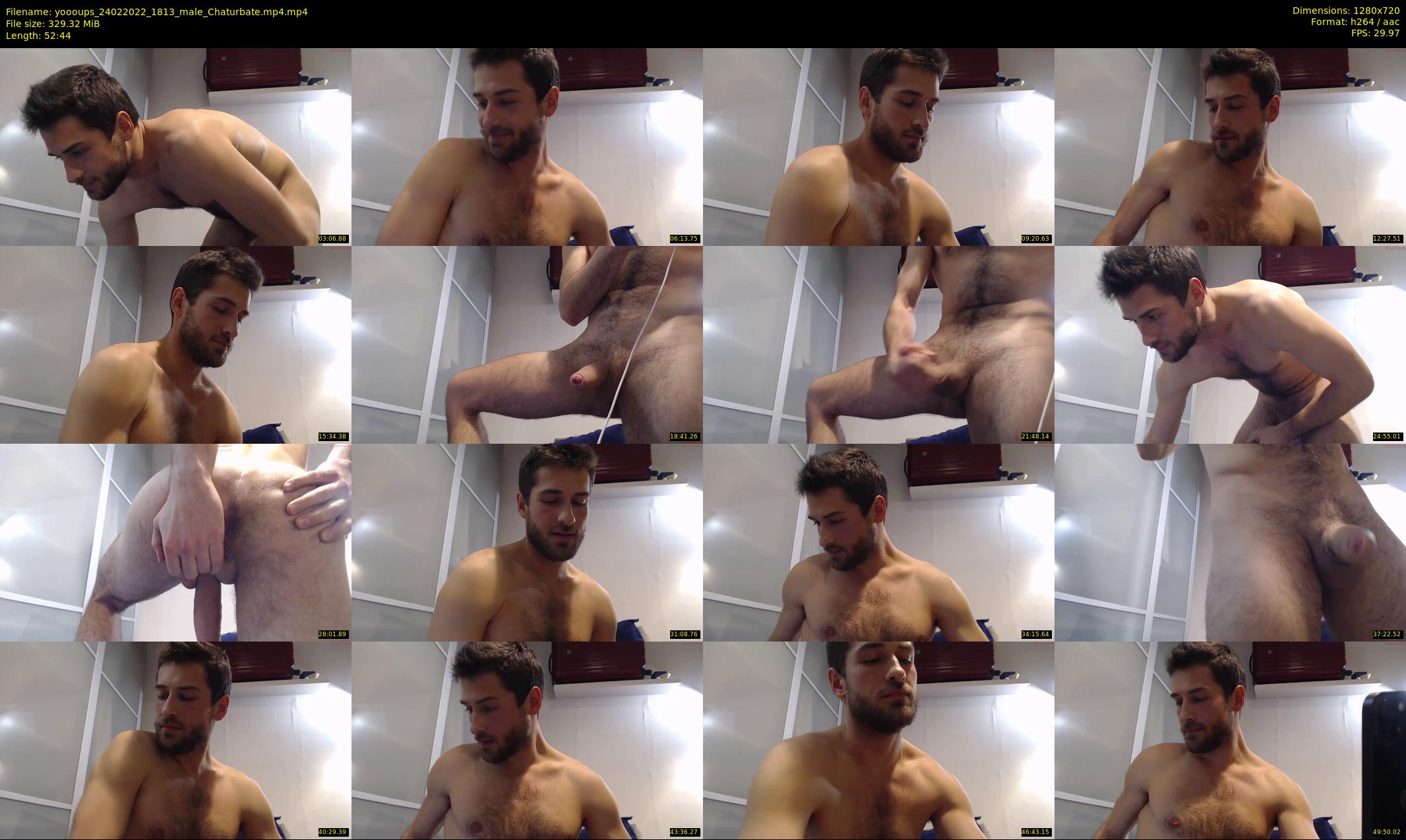 yoooups — 53 minute Chaturbate male cam show recording, 720p, Feb 24, 2022