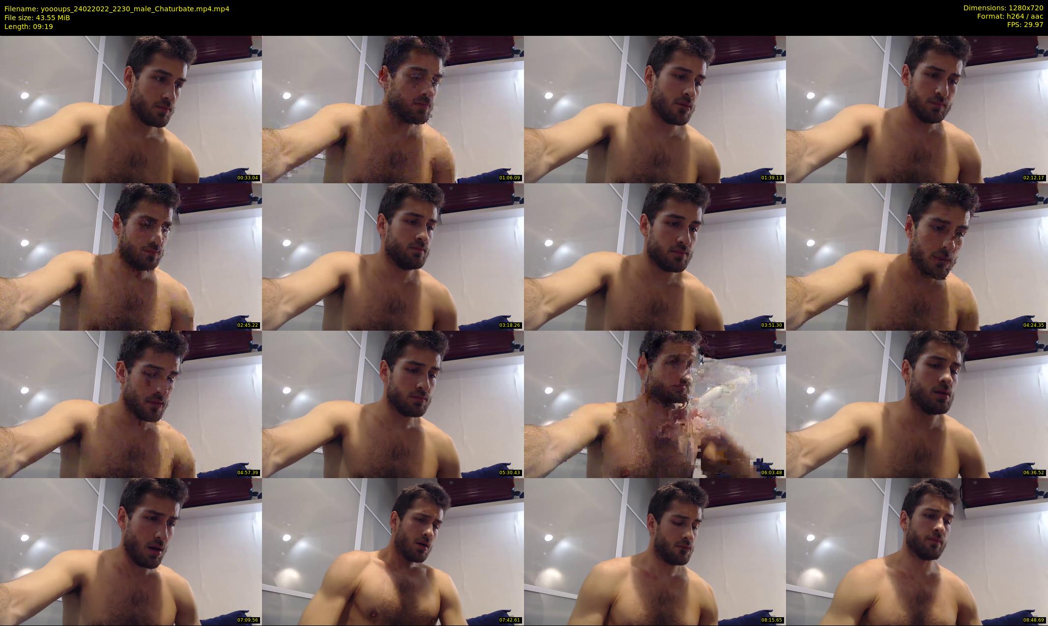 yoooups — 10 minute Chaturbate male cam show recording, 720p, Feb 24, 2022