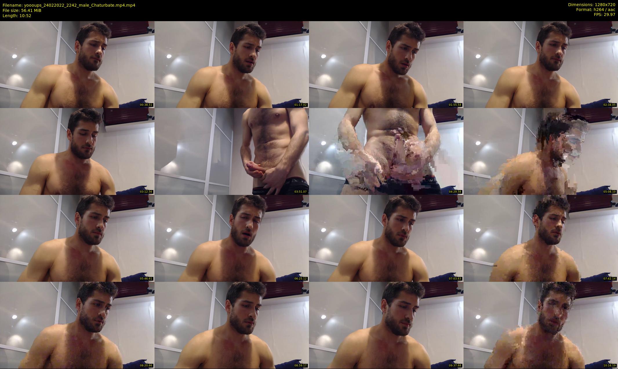 yoooups — 11 minute Chaturbate male cam show recording, 720p, Feb 24, 2022