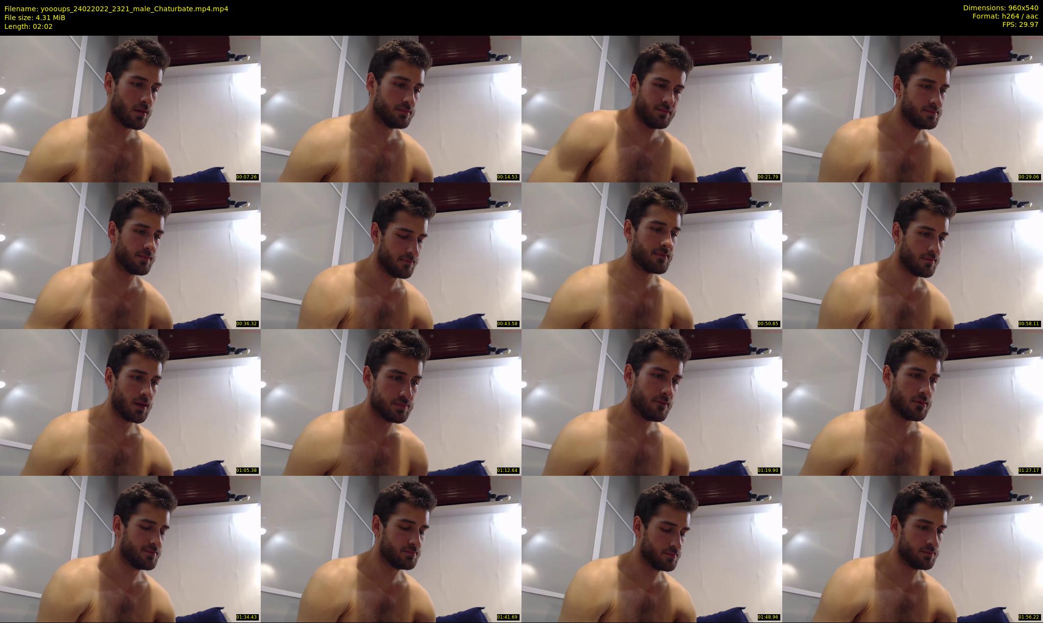yoooups — 3 minute Chaturbate male cam show recording, 480p, Feb 24, 2022