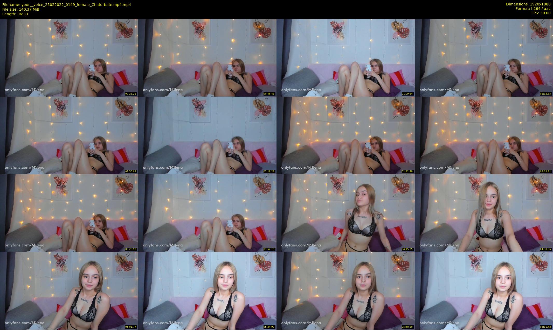 your__voice — 7 minute Chaturbate female cam show recording, 1080p, Feb 25, 2022