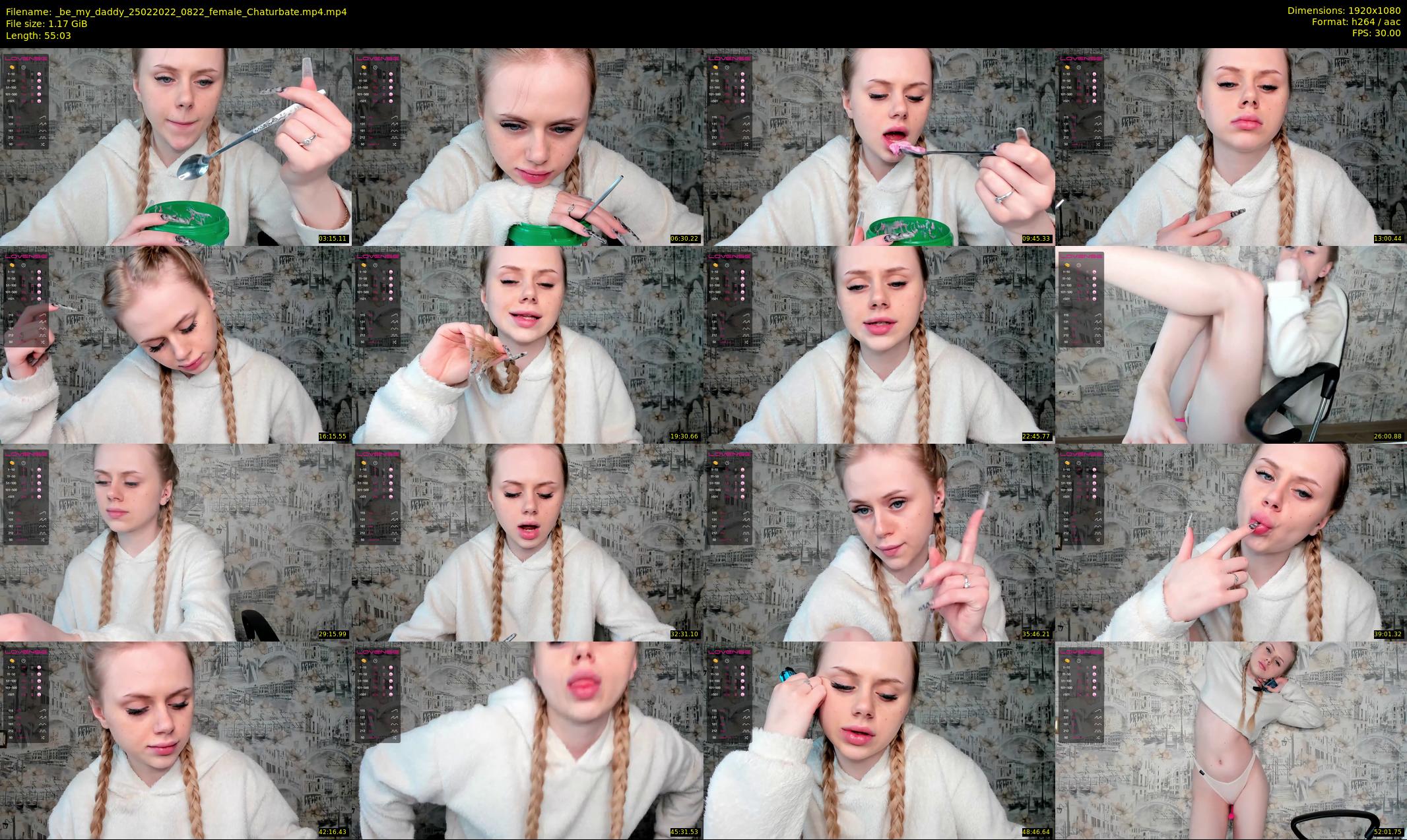 _be_my_daddy — 56 minute Chaturbate female cam show recording, 1080p, Feb 25, 2022