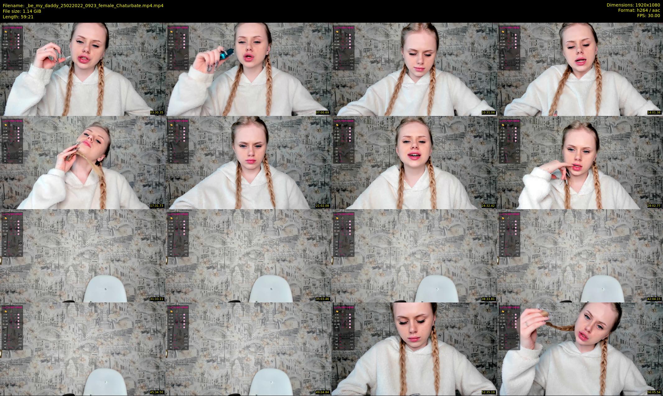 _be_my_daddy — 60 minute Chaturbate female cam show recording, 1080p, Feb 25, 2022