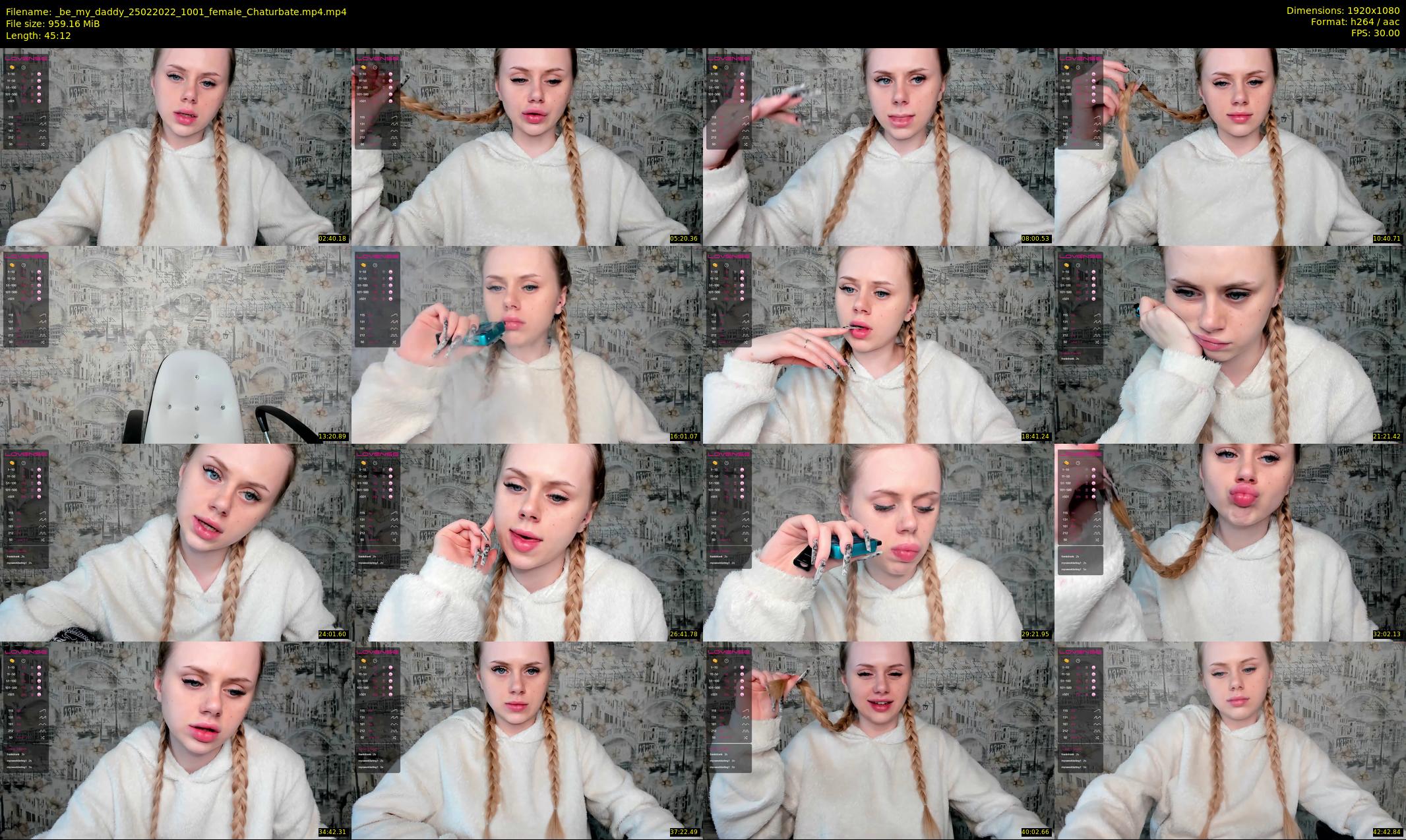 _be_my_daddy — 46 minute Chaturbate female cam show recording, 1080p, Feb 25, 2022