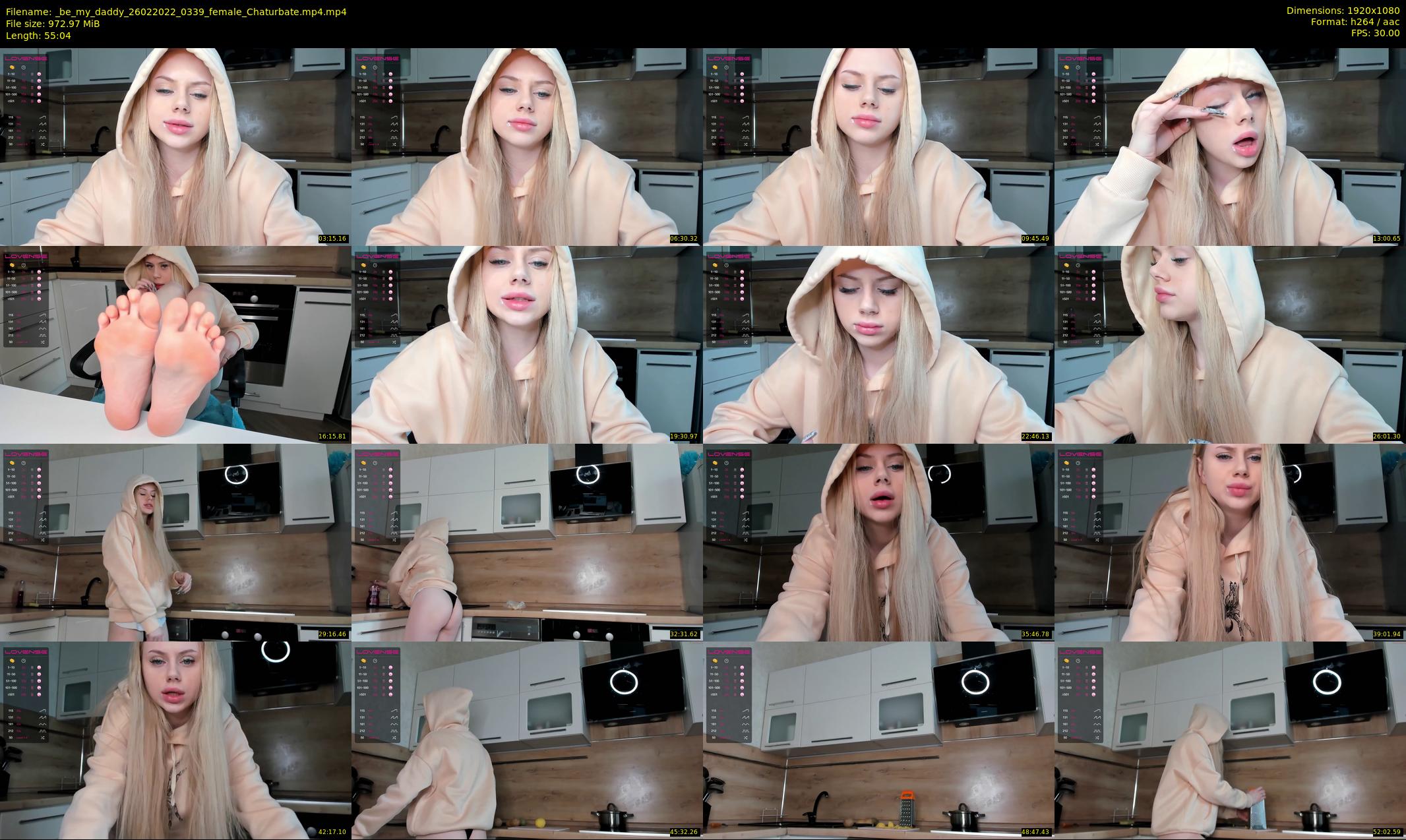 _be_my_daddy — 56 minute Chaturbate female cam show recording, 1080p, Feb 26, 2022