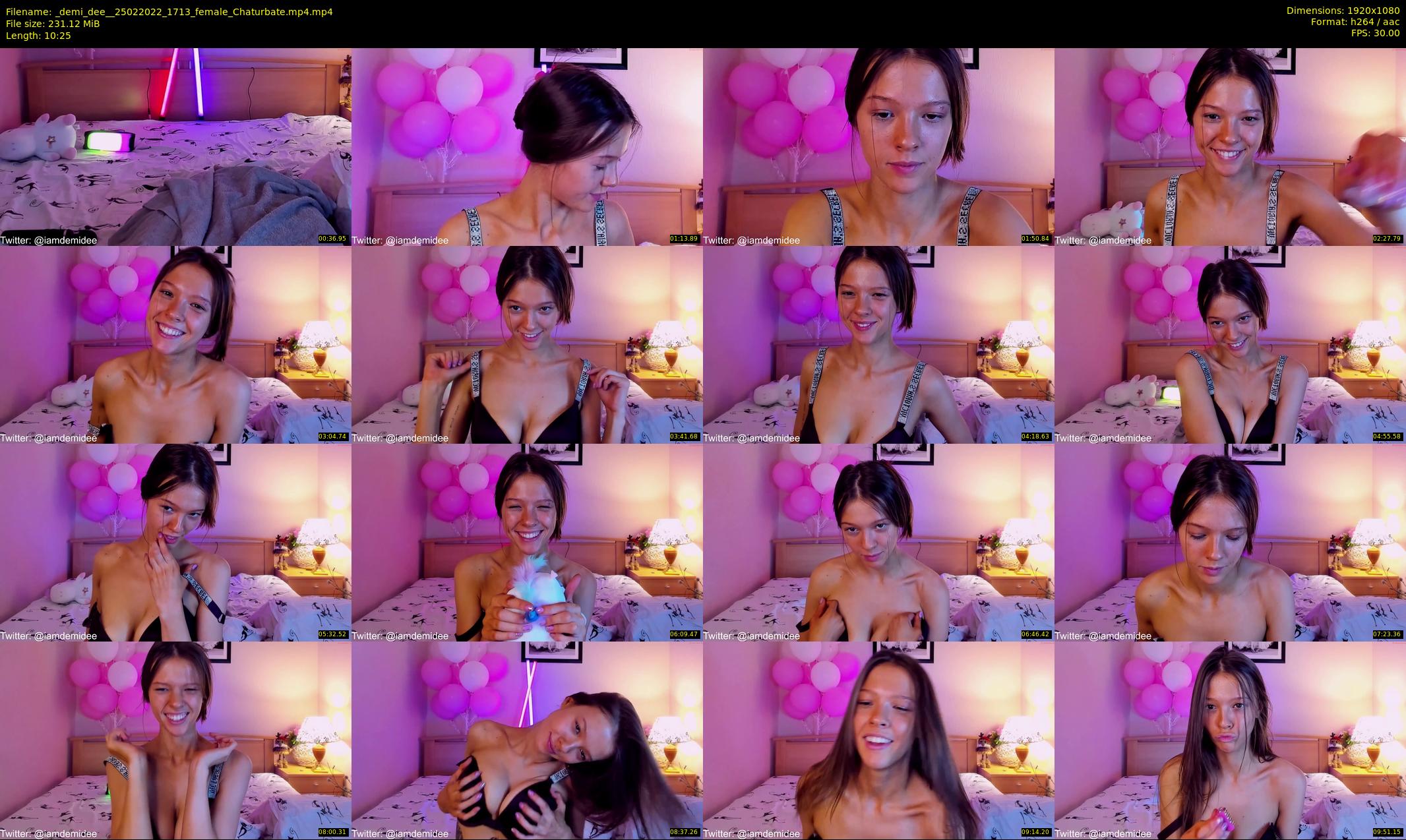 _demi_dee_ — 11 minute Chaturbate female cam show recording, 1080p, Feb 25, 2022