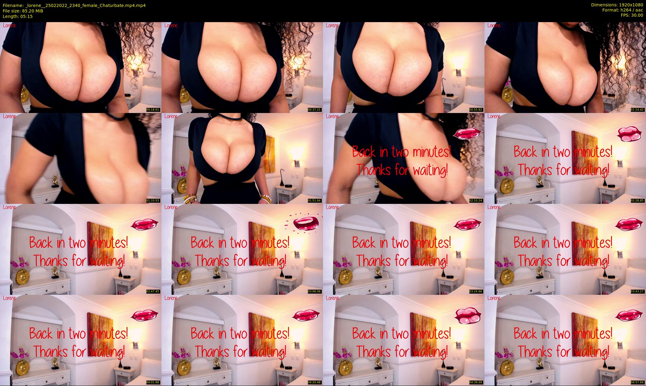 _lorene_ — 6 minute Chaturbate female cam show recording, 1080p, Feb 25, 2022