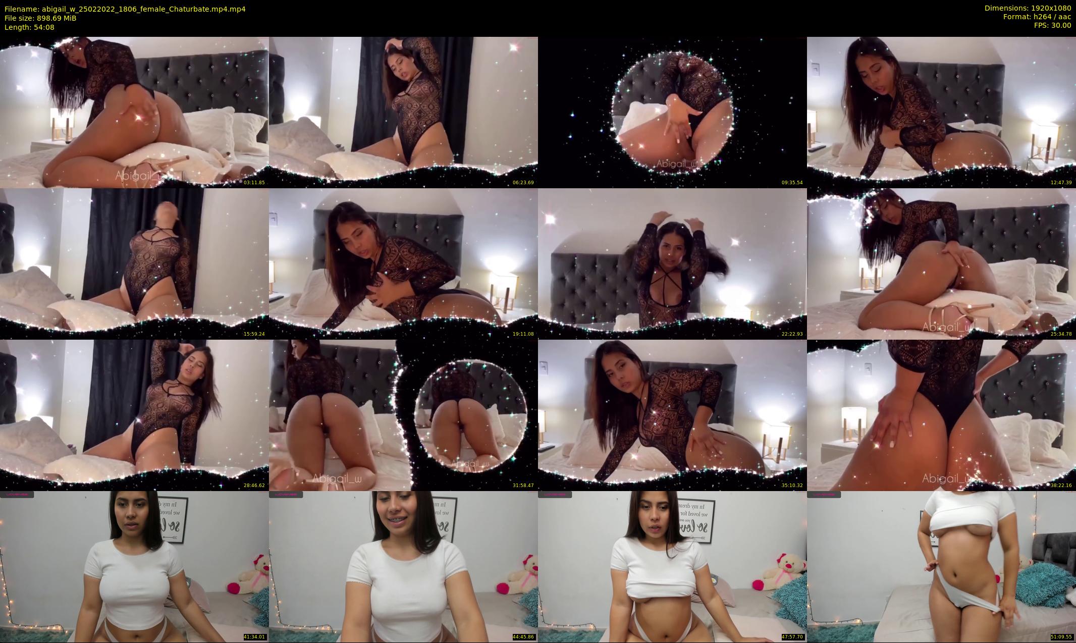 abigail_w — 55 minute Chaturbate female cam show recording, 1080p, Feb 25, 2022