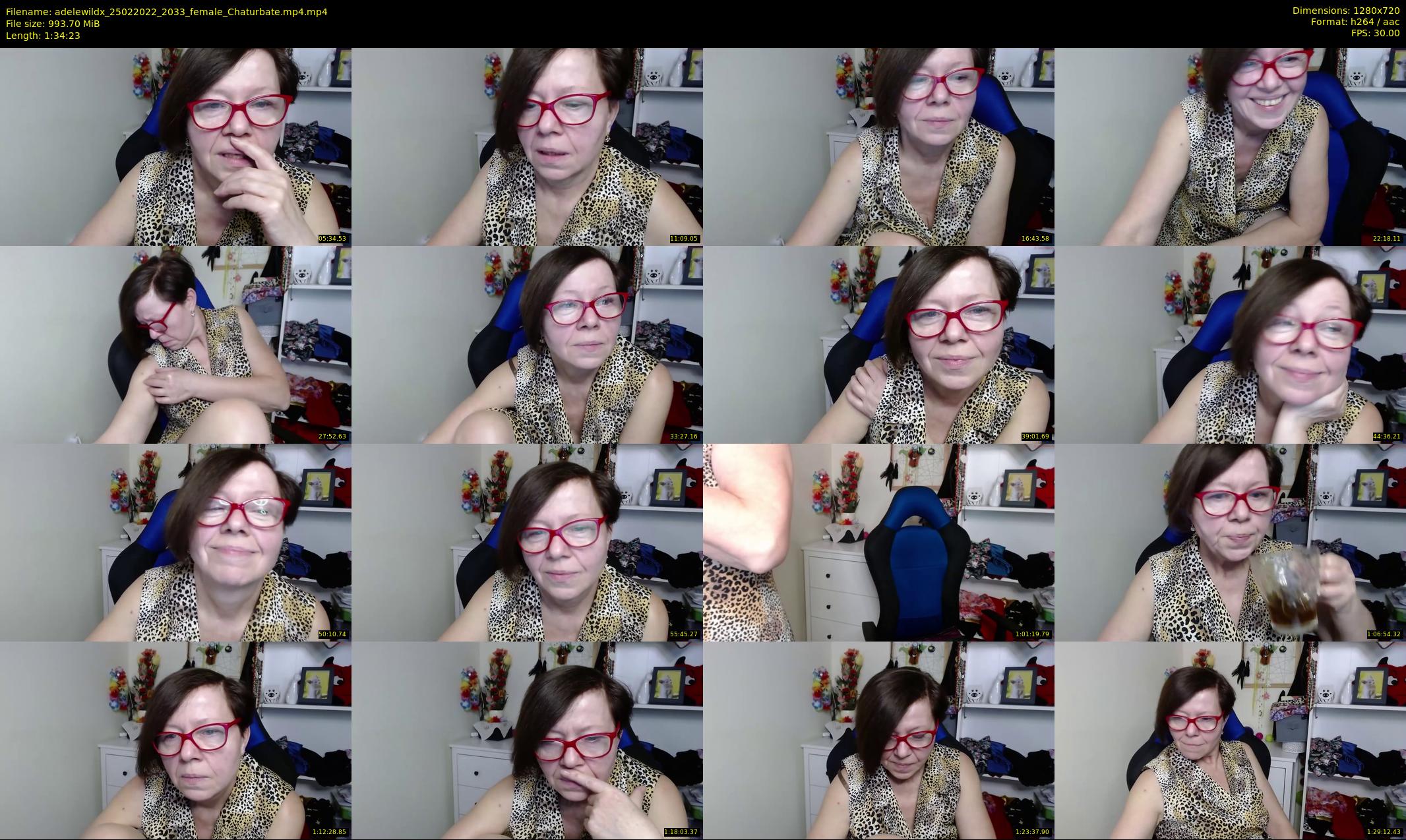 adelewildx — 95 minute Chaturbate female cam show recording, 720p, Feb 25, 2022